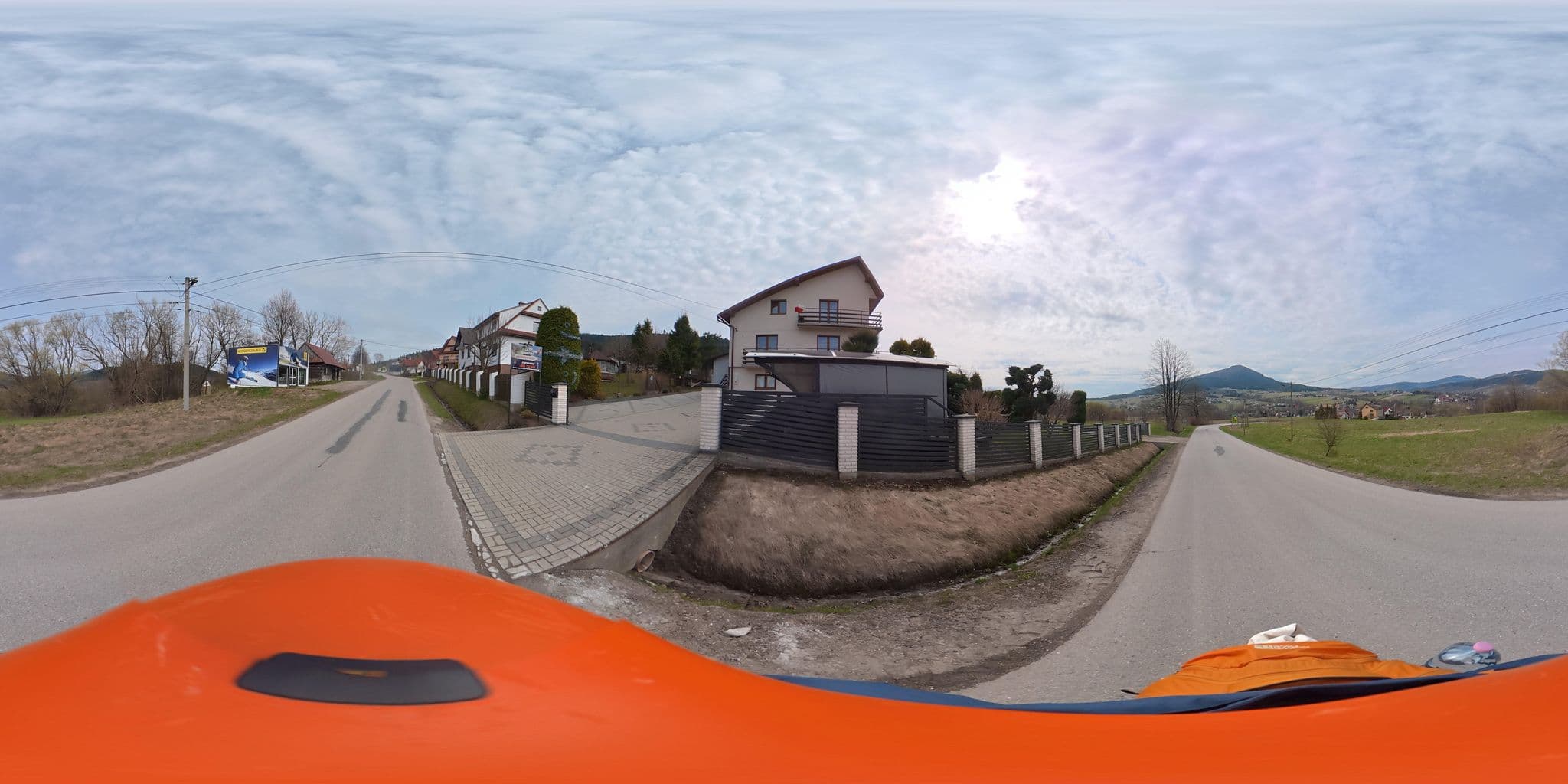 Street view near Agrorelax, Kasina Wielka — © awizonosz (CC BY-SA · Mapillary)