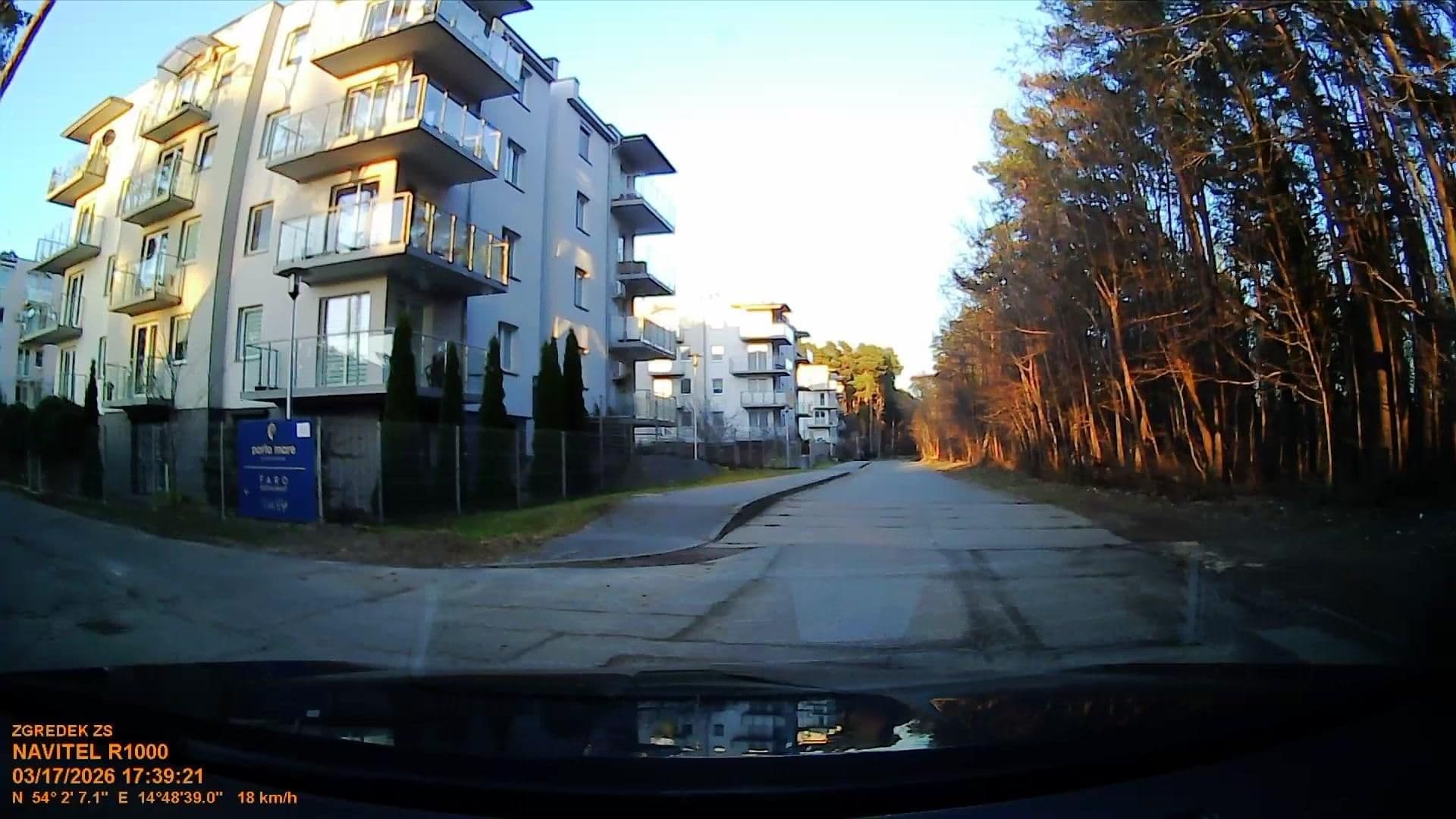 Street view near Blue Sun, Dziwnów — © d3mol3k (CC BY-SA · Mapillary)
