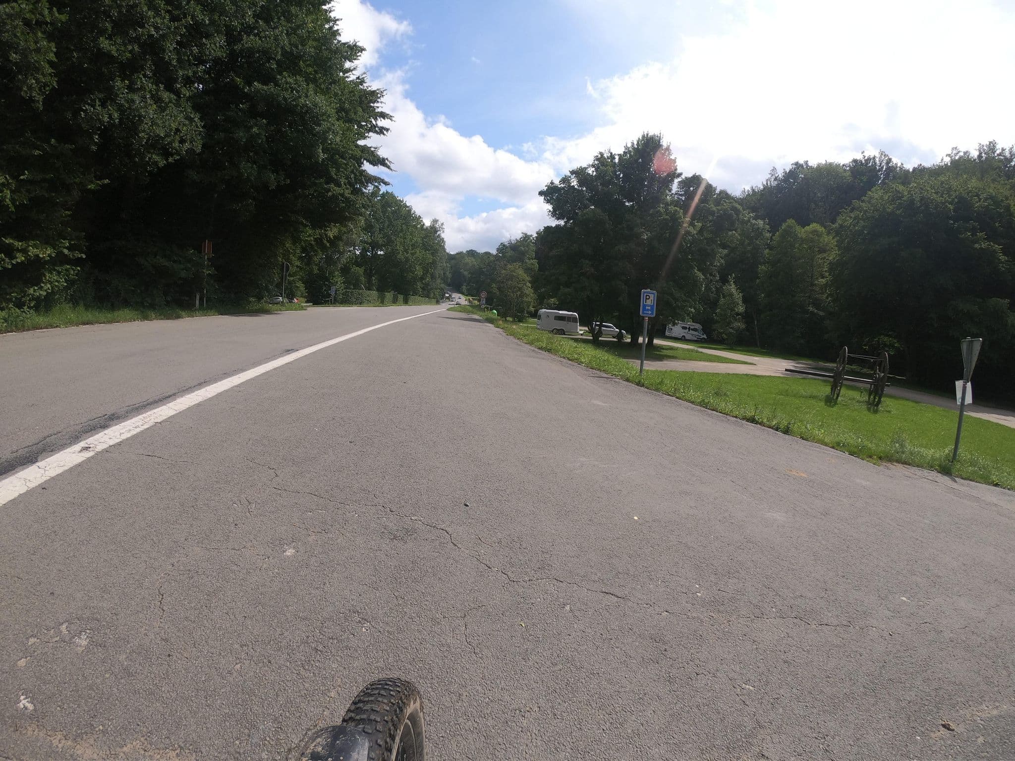 Street view near Aire du Fourneau Saint Michel, Nassogne — © vinisa (CC BY-SA · Mapillary)
