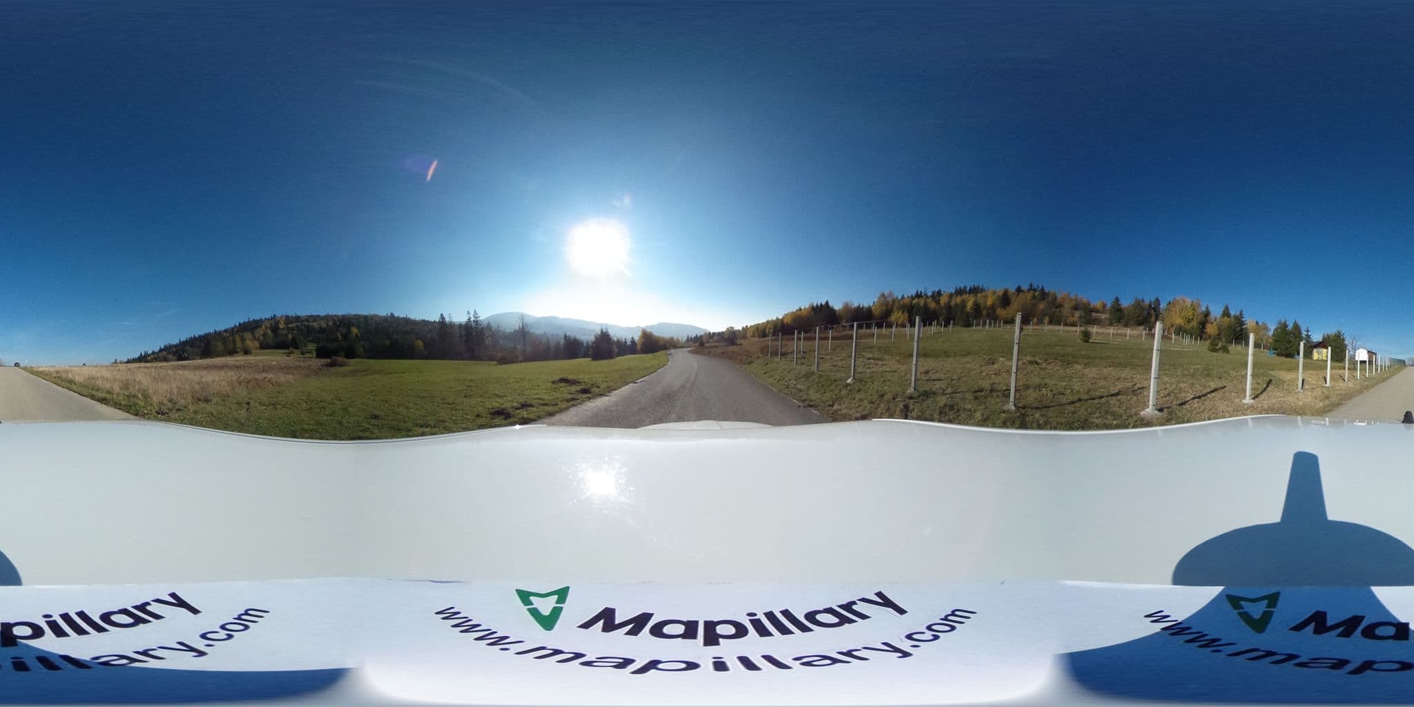 Street view near Chalety Vreščovské sedlo, Rycerka Górna — © kayle (CC BY-SA · Mapillary)