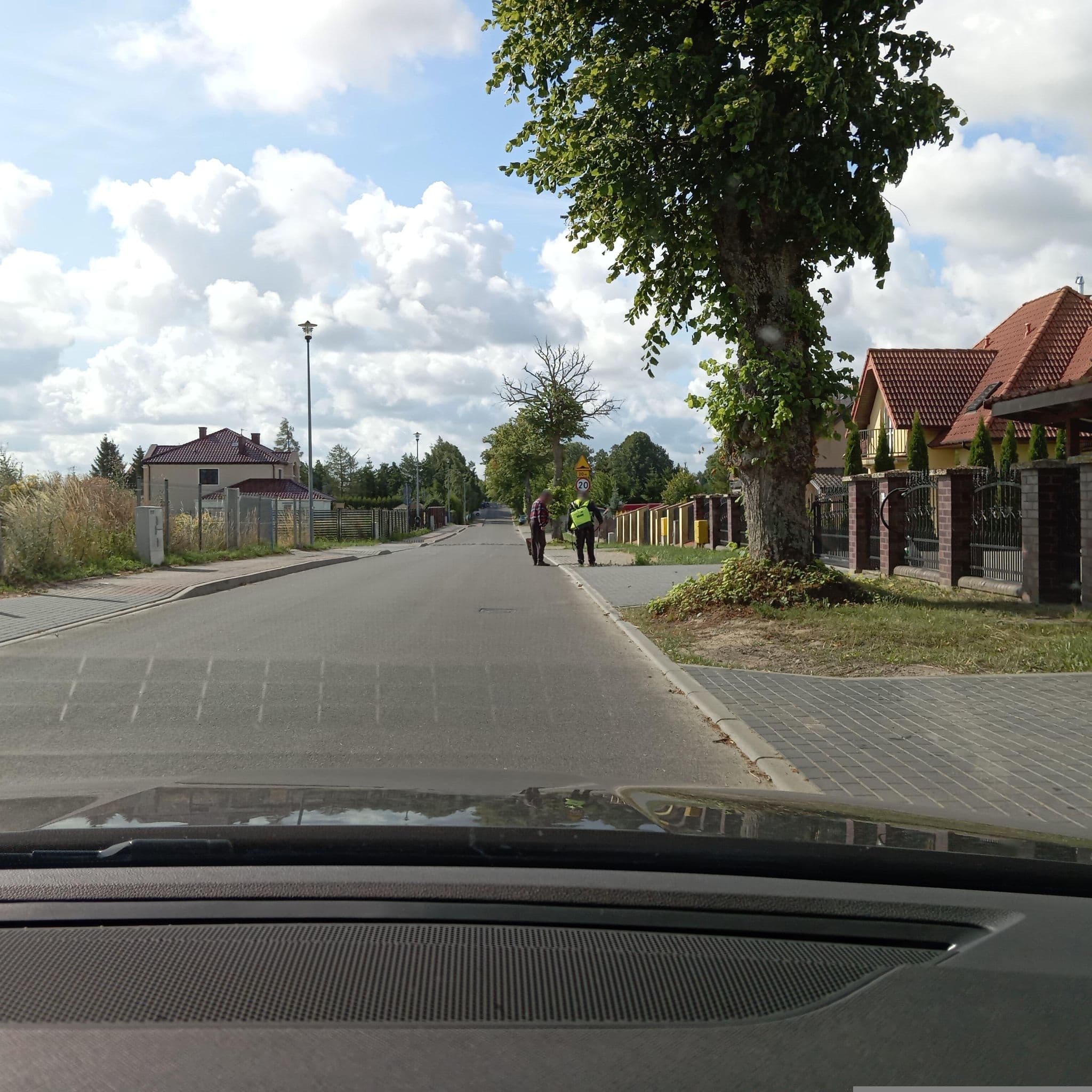 Street view near Willa Impresja, Ustronie Morskie
