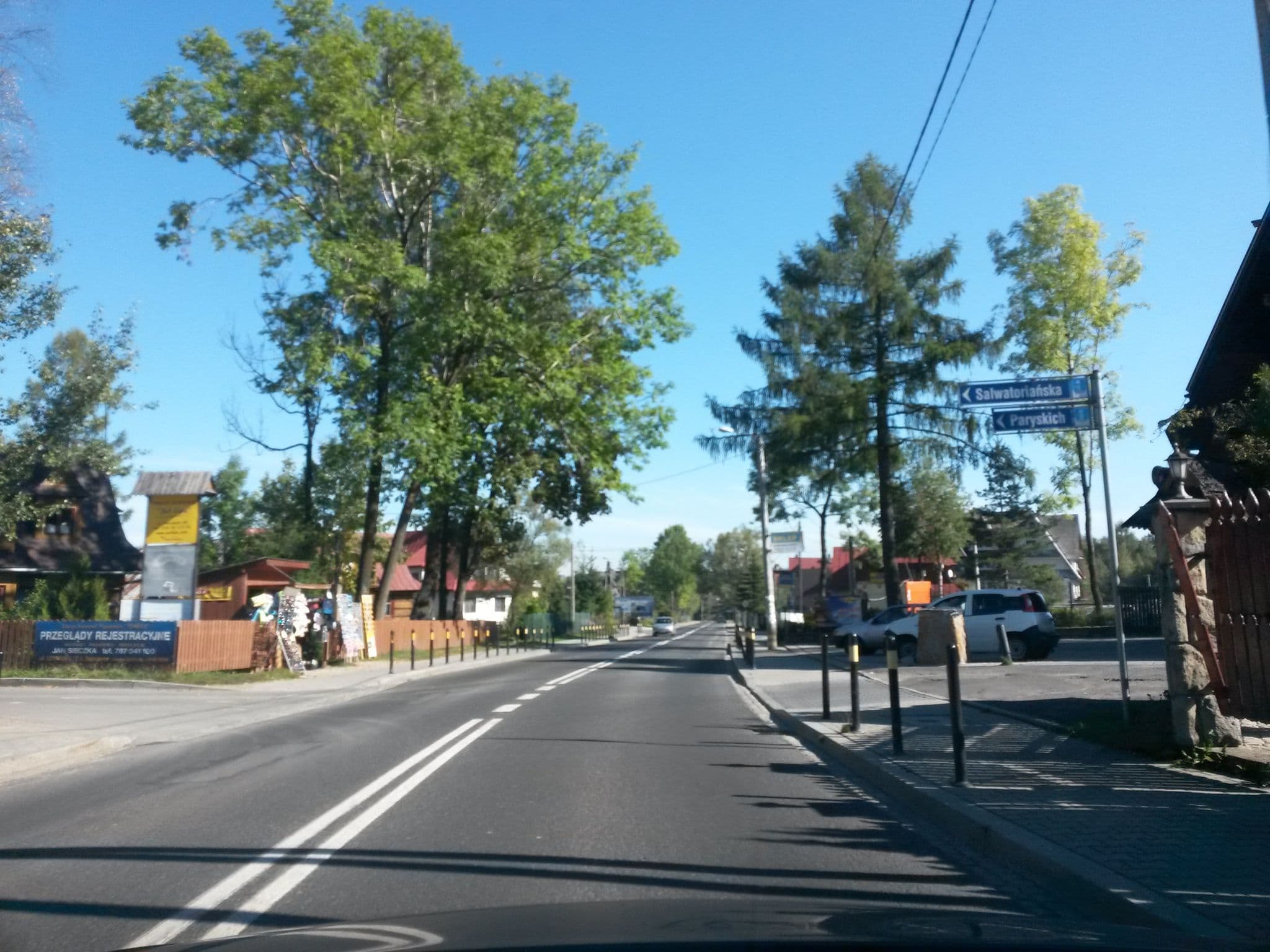 Street view near Stara Strzecha, Zakopane