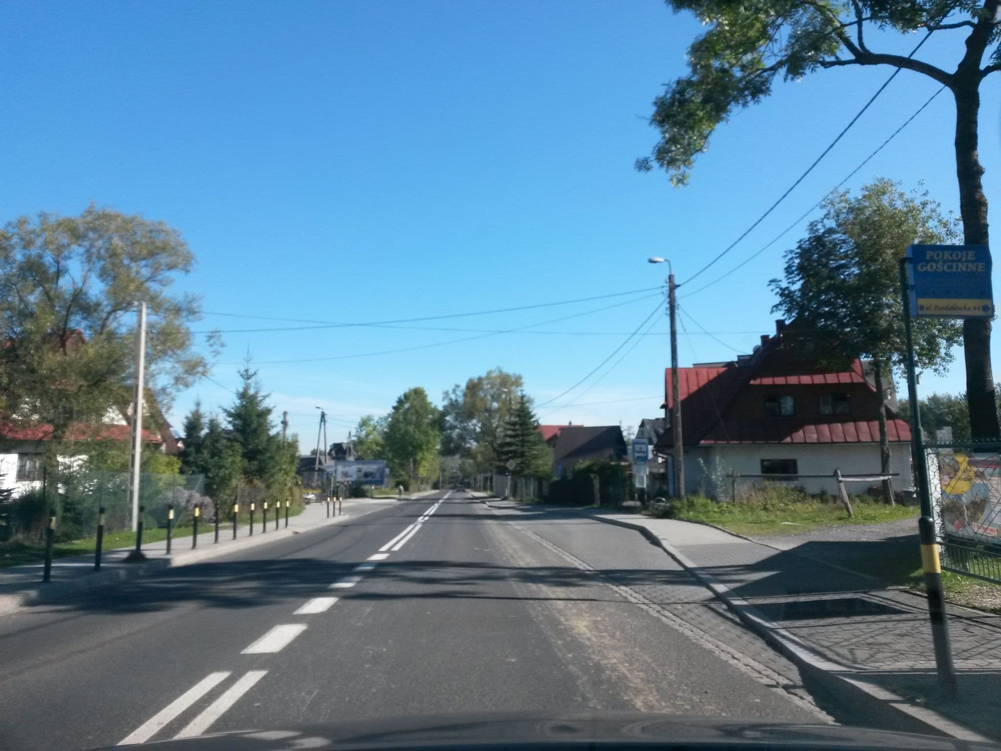 Street view near Żółta Przełęcz, Zakopane