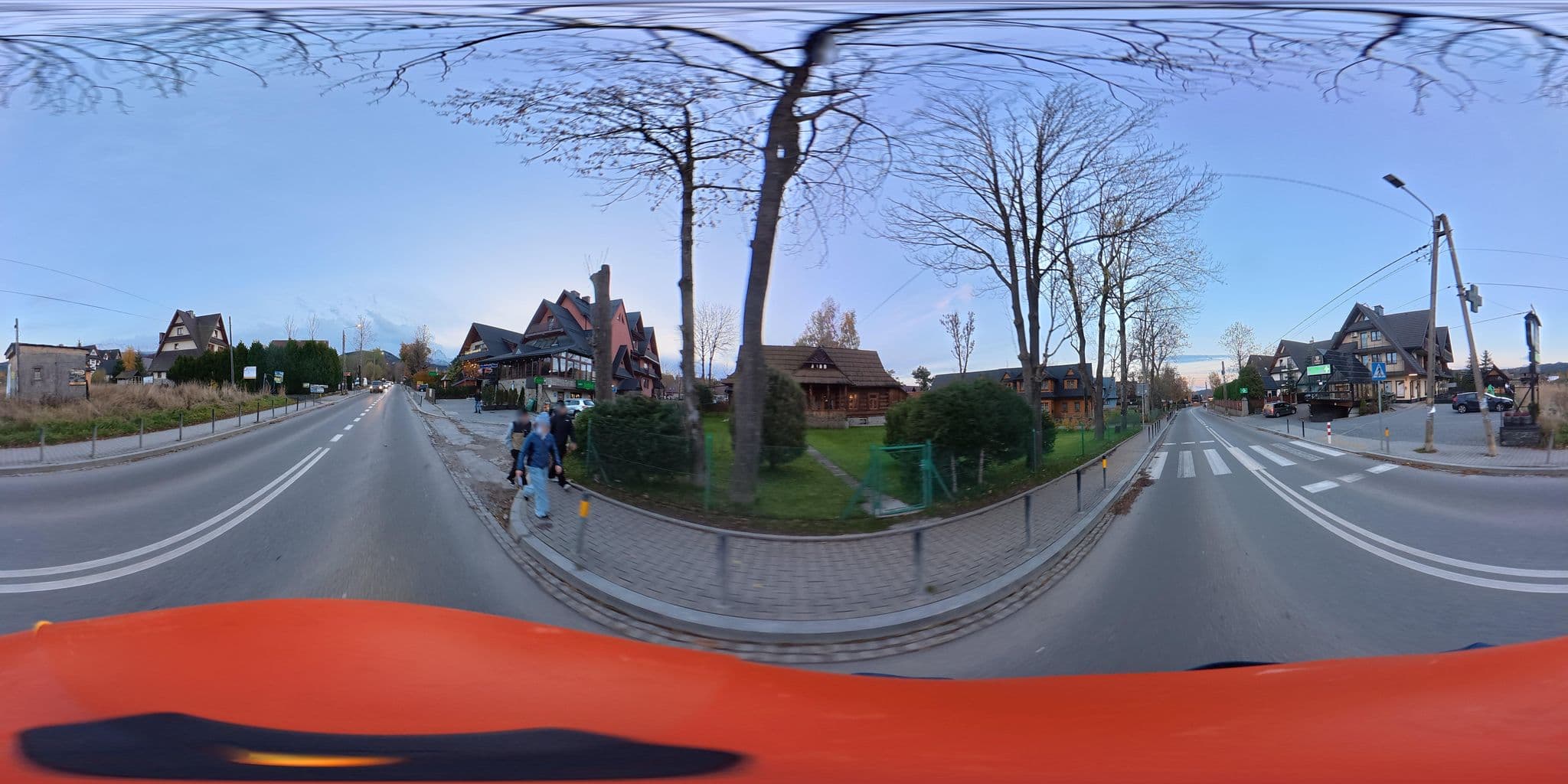 Street view near Willa Ostoja u Pyrca, Zakopane