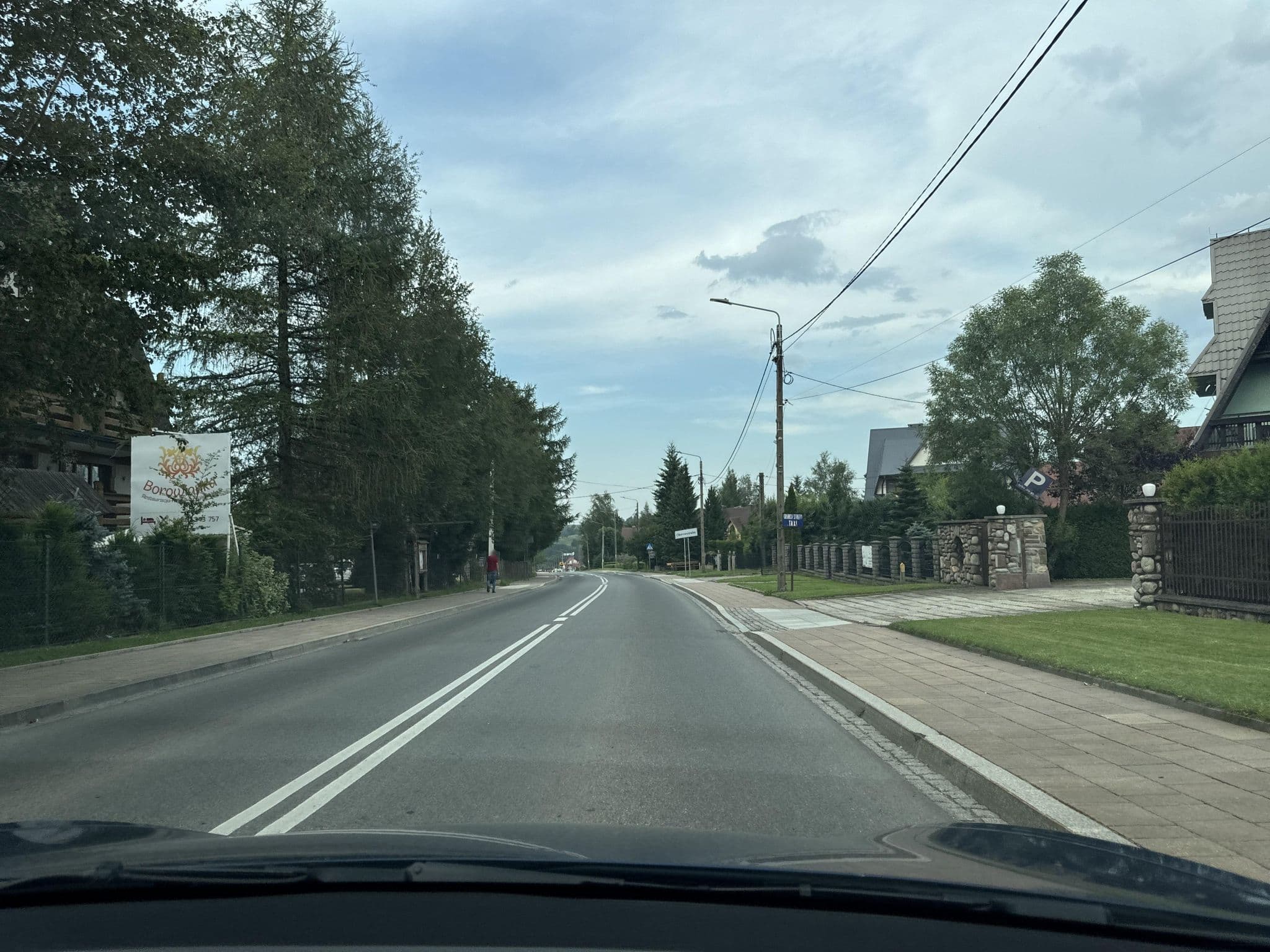 Street view near Pokoje Gościnne, Zakopane