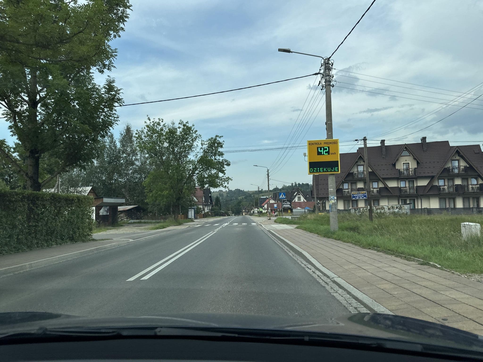 Street view near Siódemka, Zakopane
