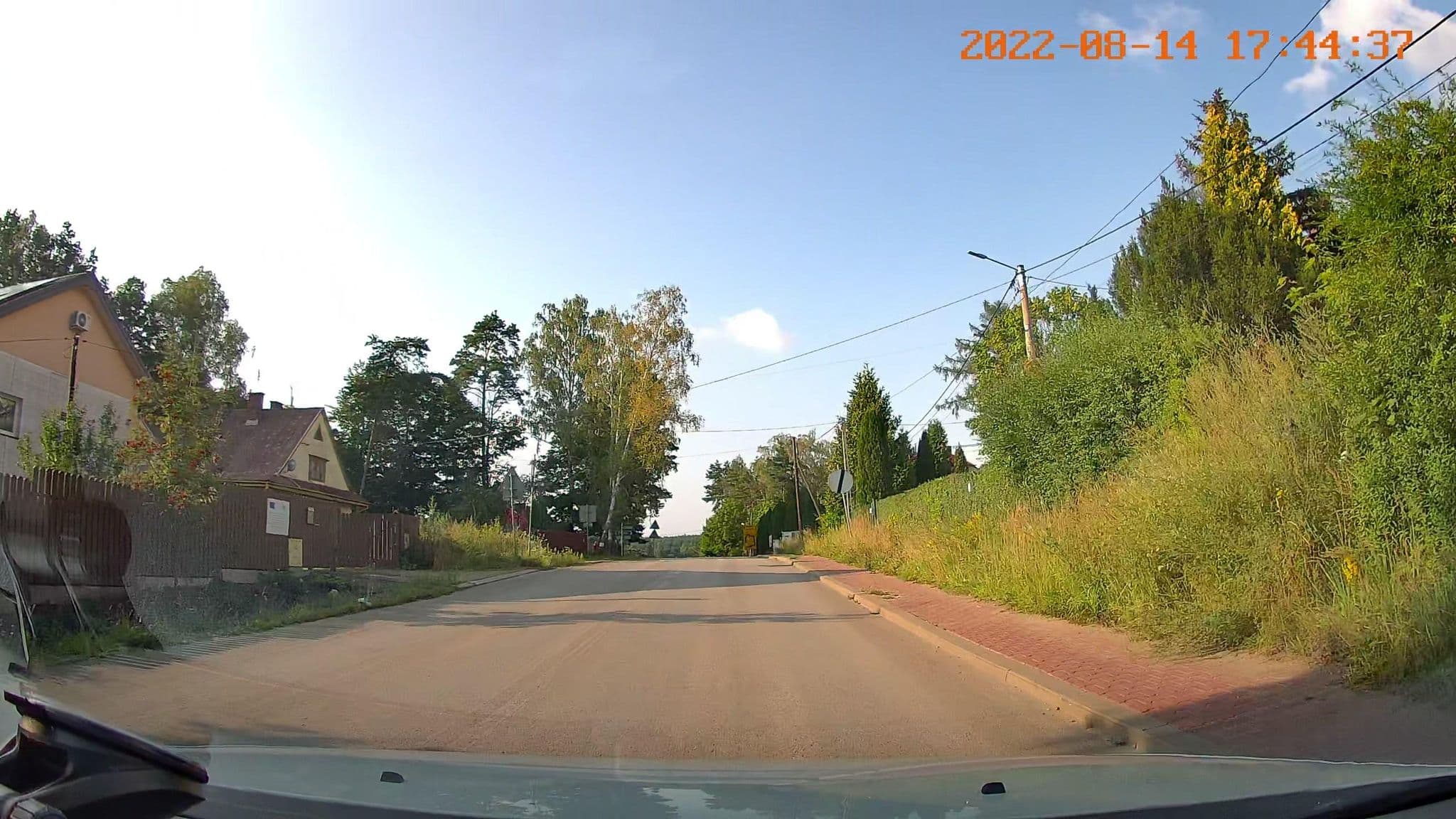 Street view near Abies Villa, Zagnańsk — © jswk (CC BY-SA · Mapillary)