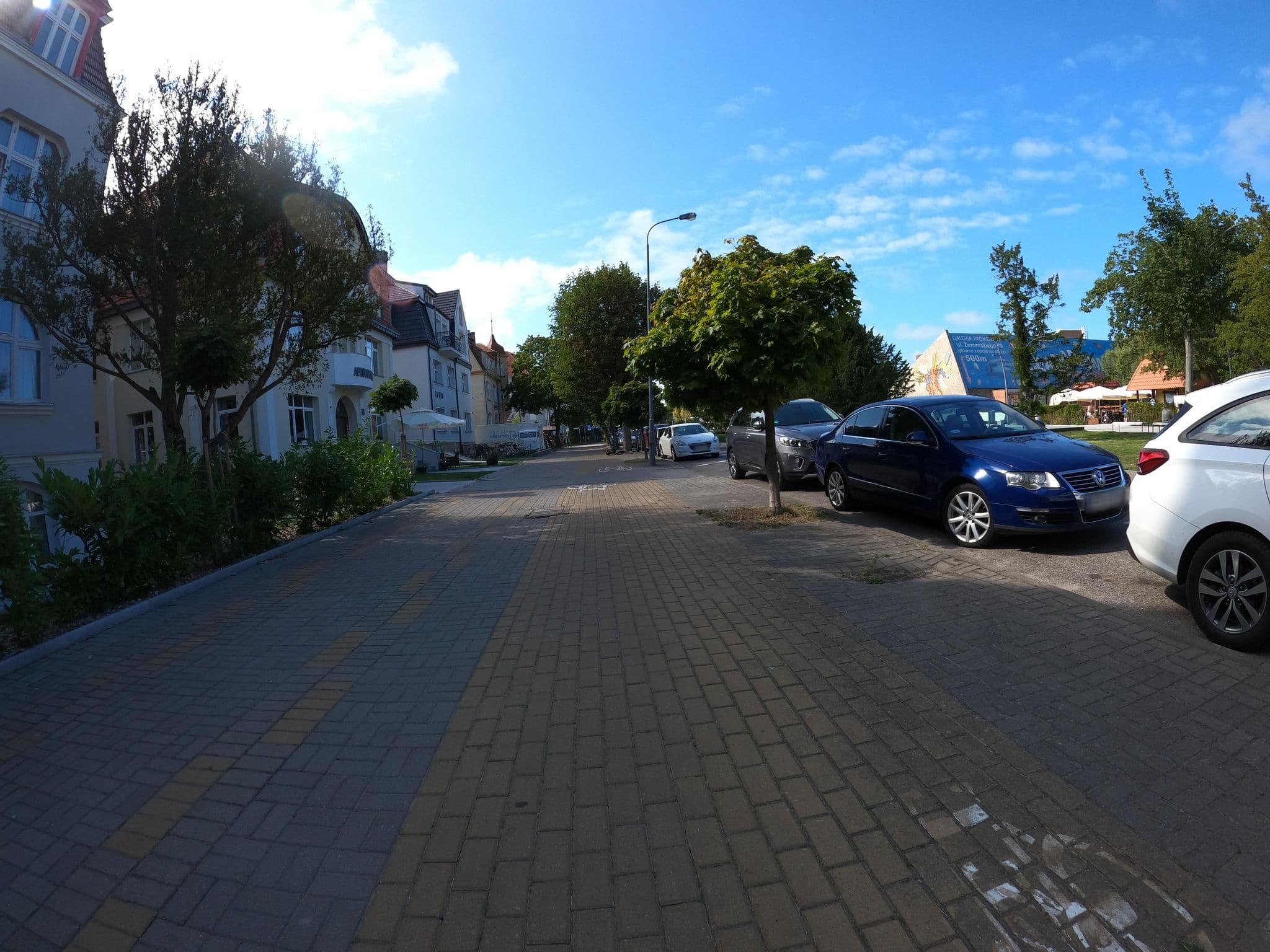 Street view near Afrodyta, Świnoujście — © masterofnoroad (CC BY-SA · Mapillary)