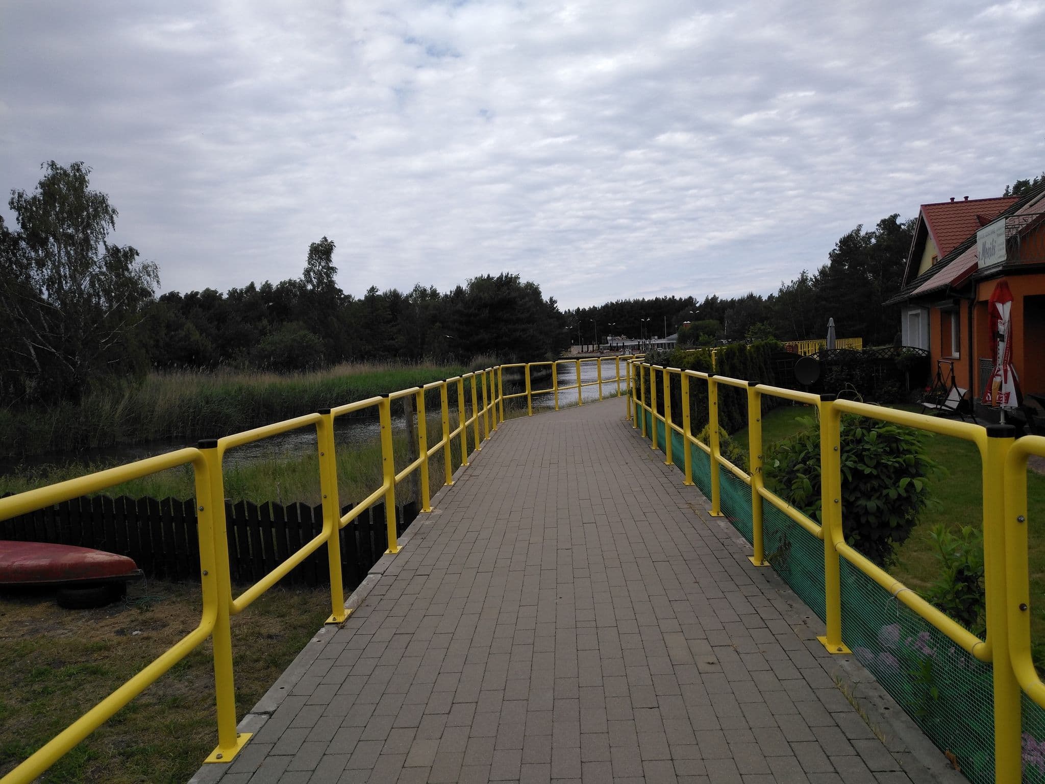 Street view near U Moniki, Grzybowo
