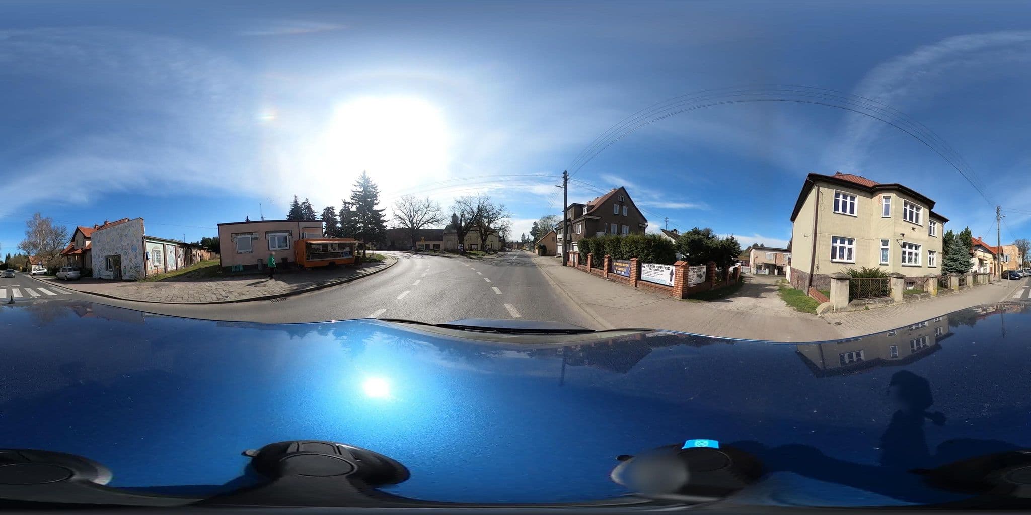 Street view near Agroturystyka Pod Orzechem, Malczyce — © Slawek95 (CC BY-SA · Mapillary)