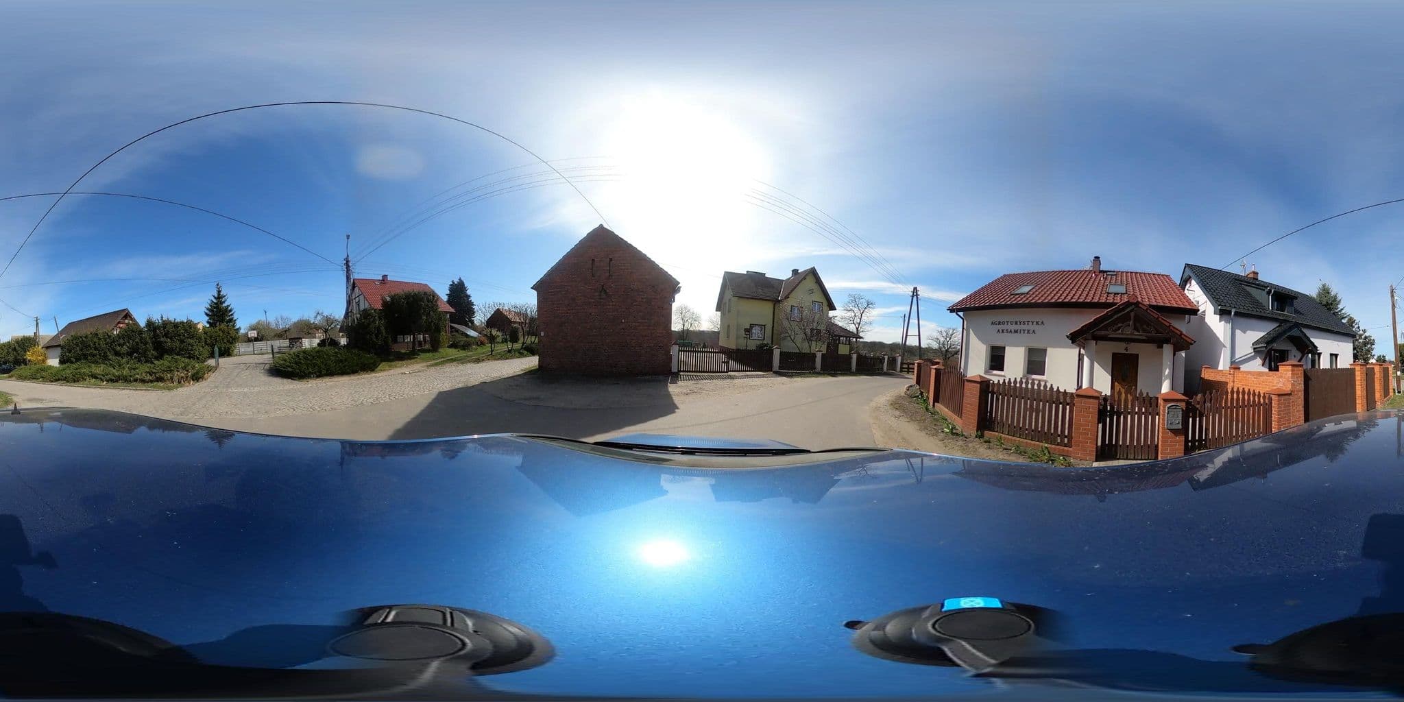 Street view near Agritourismus Małgosia, Malczyce — © Slawek95 (CC BY-SA · Mapillary)