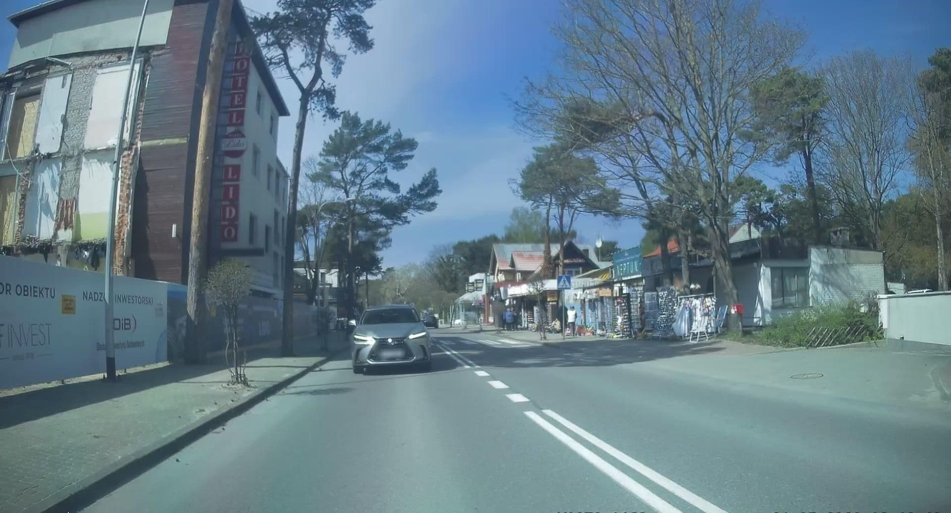 Street view near Hotel Lido Jurata, Jastarnia — © edc22 (CC BY-SA · Mapillary)