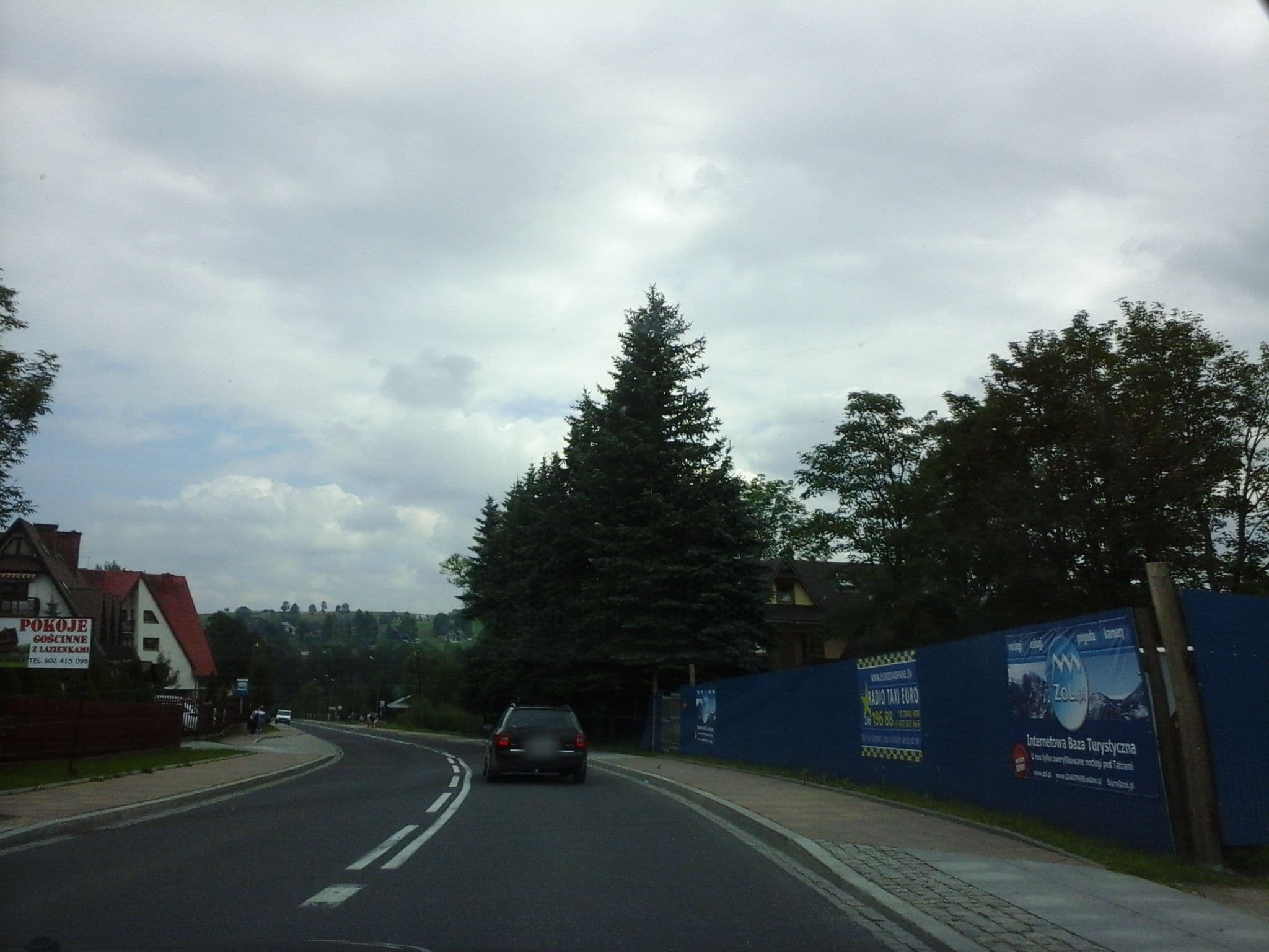 Street view near Smreco Villa, Zakopane