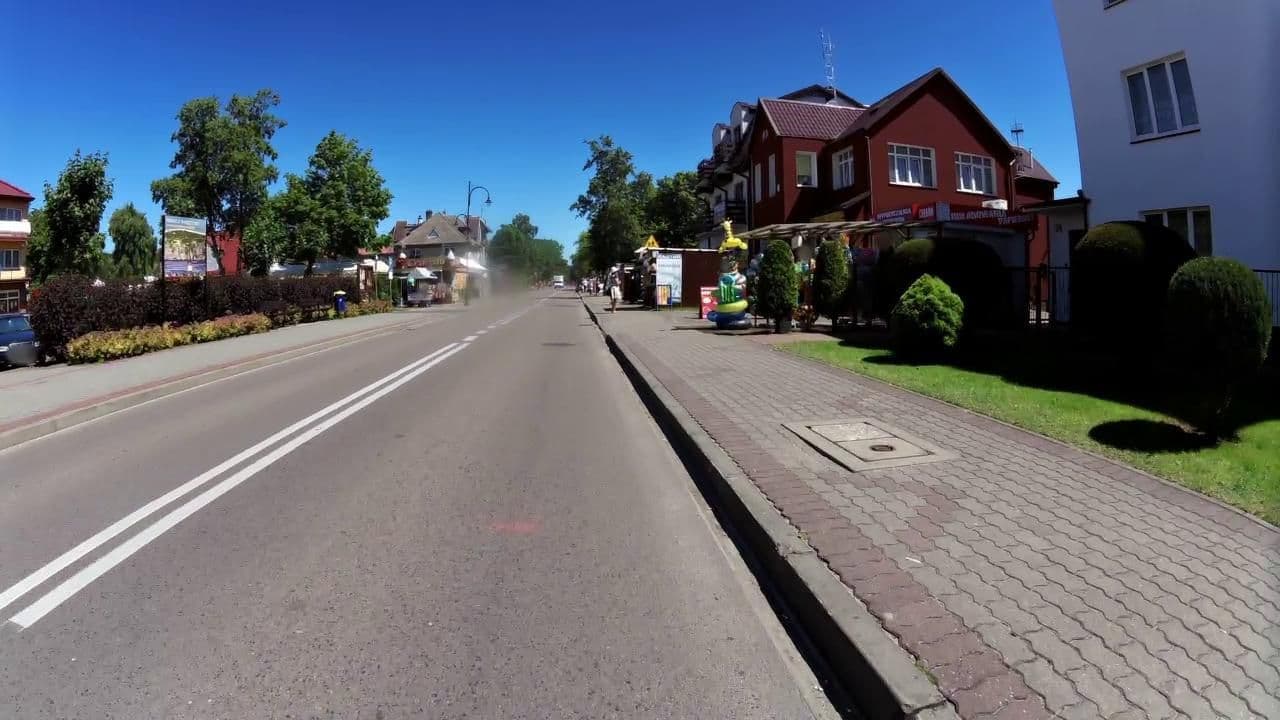 Street view near Pokoje Gościnne, Mrzeżyno — © masterofnoroad (CC BY-SA · Mapillary)