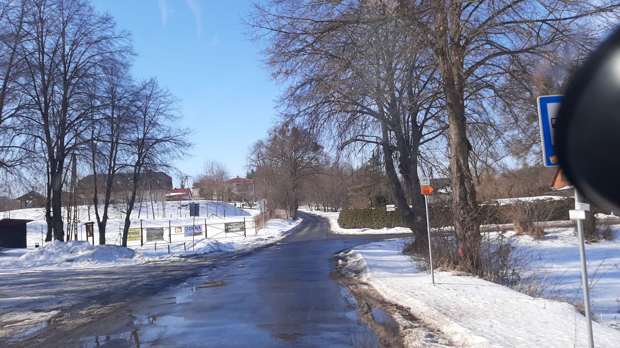 Street view near Camp Rąblów, Wąwolnica — © GiulianoMarcocelli (CC BY-SA · Mapillary)