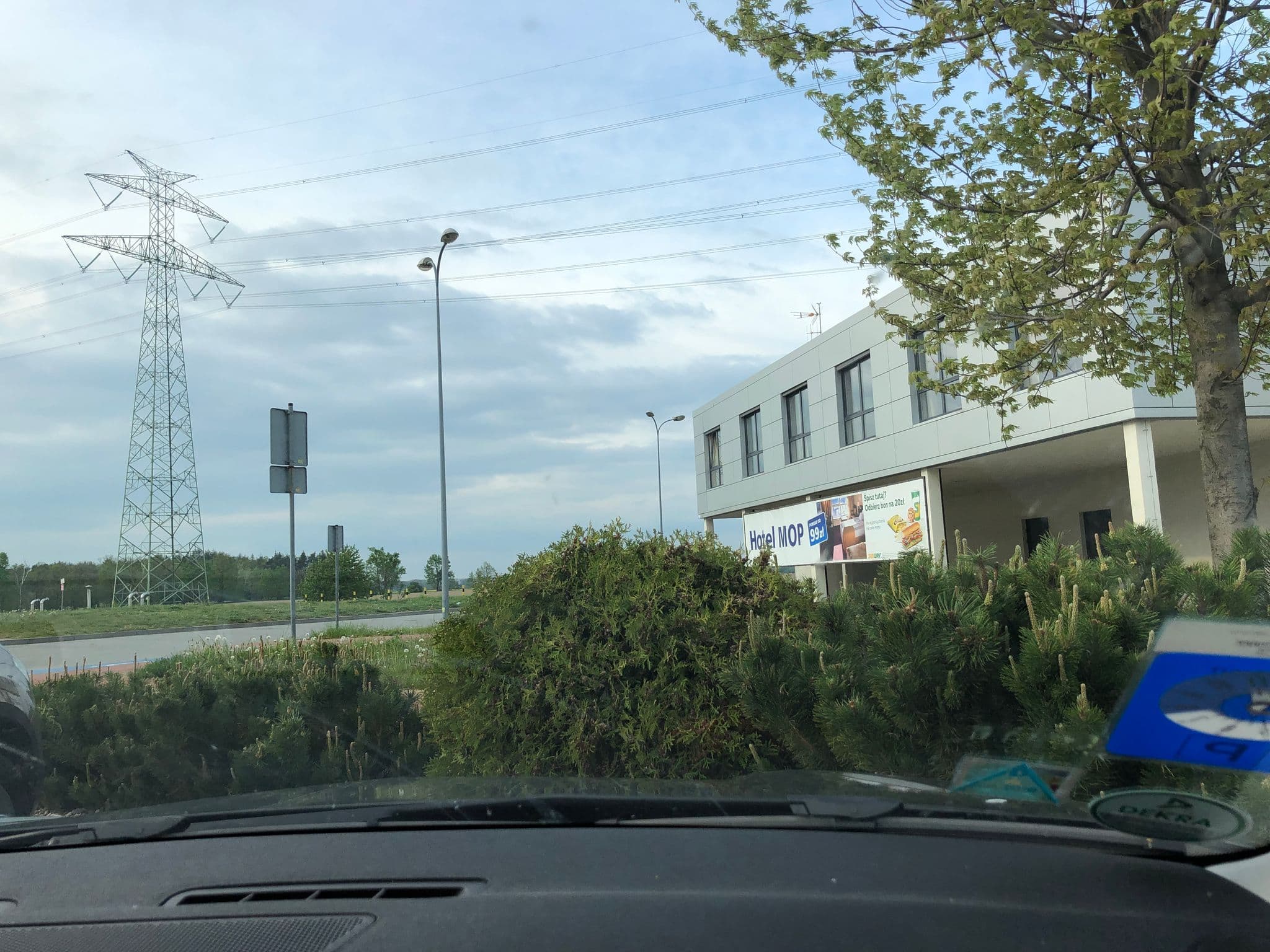 Street view near Hotel MOP, Wiązów — © bejotel (CC BY-SA · Mapillary)