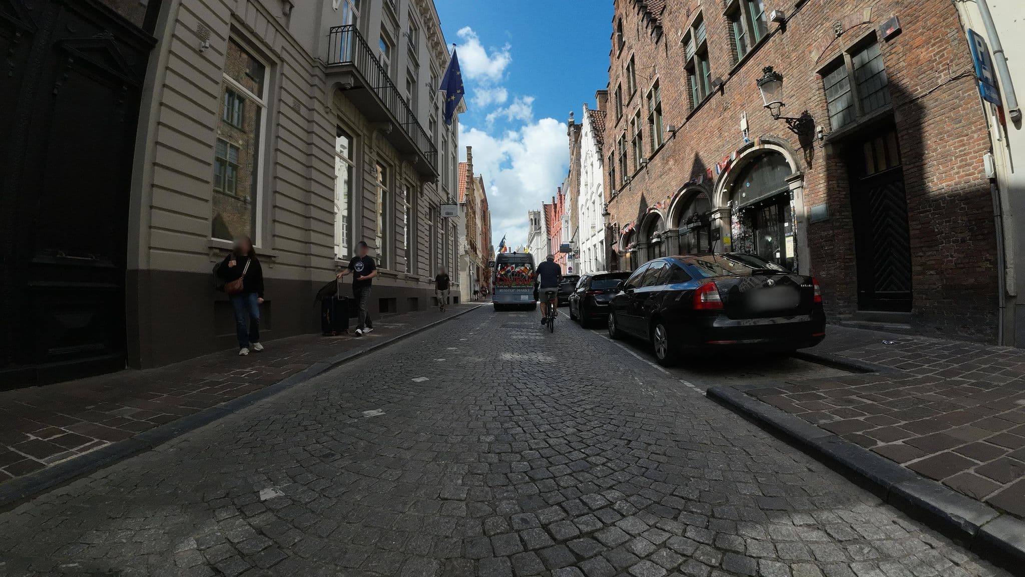 Street view near Dukes’ Arches, Brugge — © teddy73 (CC BY-SA · Mapillary)