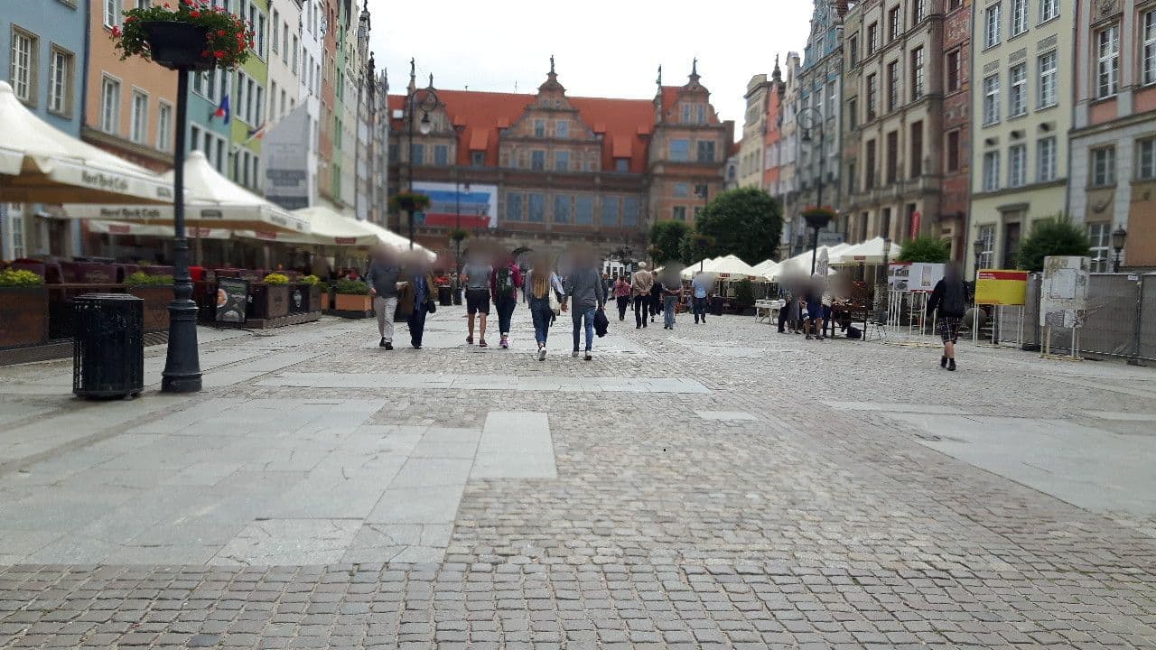 Street view near B&B Hotel, Gdańsk — © changchun1 (CC BY-SA · Mapillary)