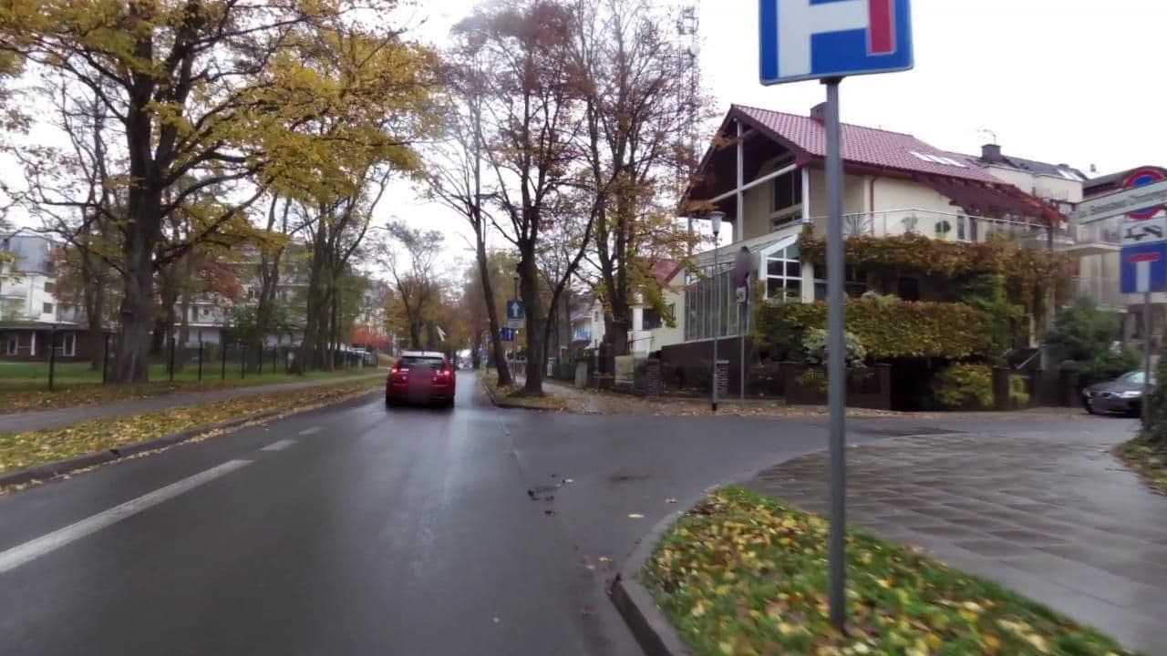 Street view near Villa Magnolia, Świnoujście — © masterofnoroad (CC BY-SA · Mapillary)
