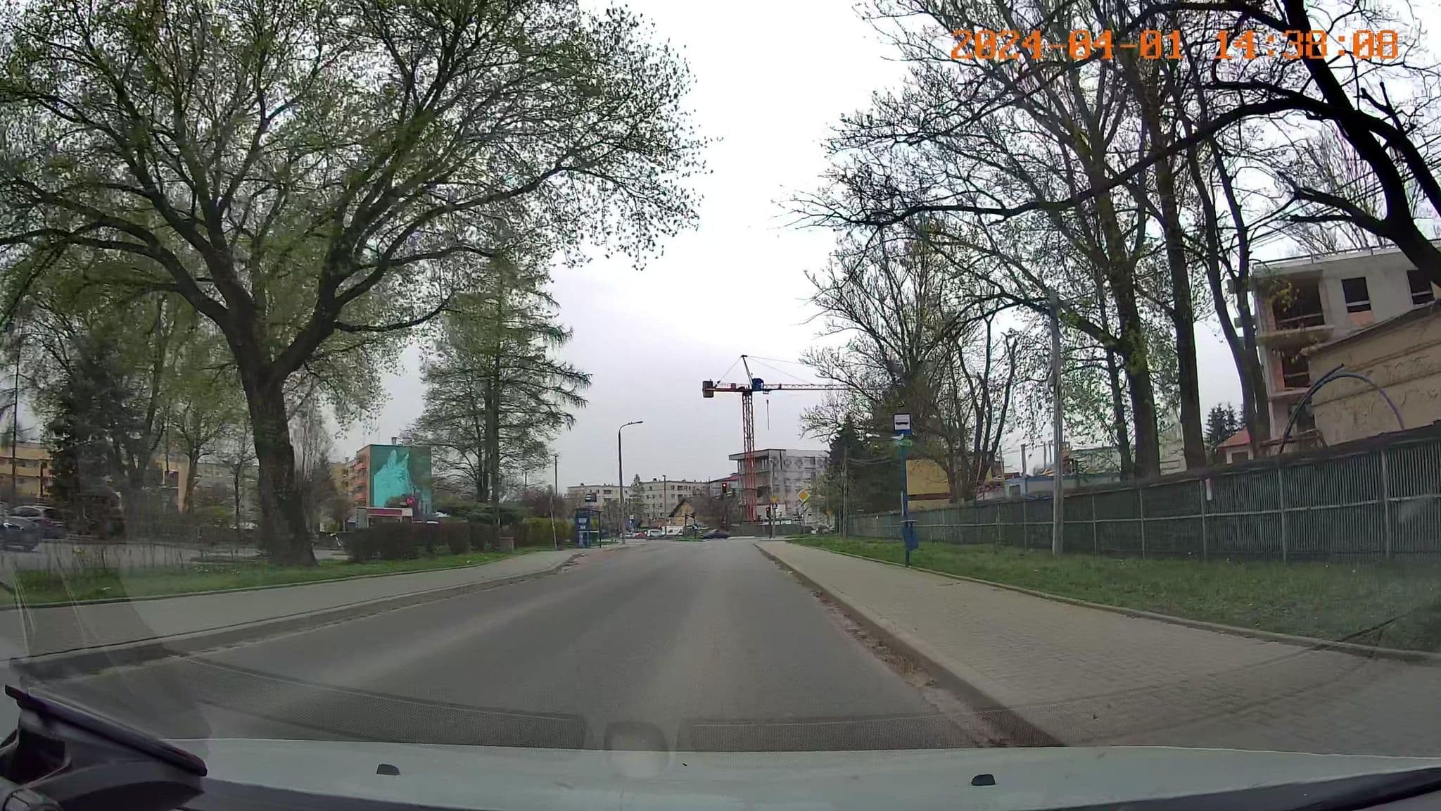 Street view near Hostel Biały Dom, Grzegórzki — © jswk (CC BY-SA · Mapillary)