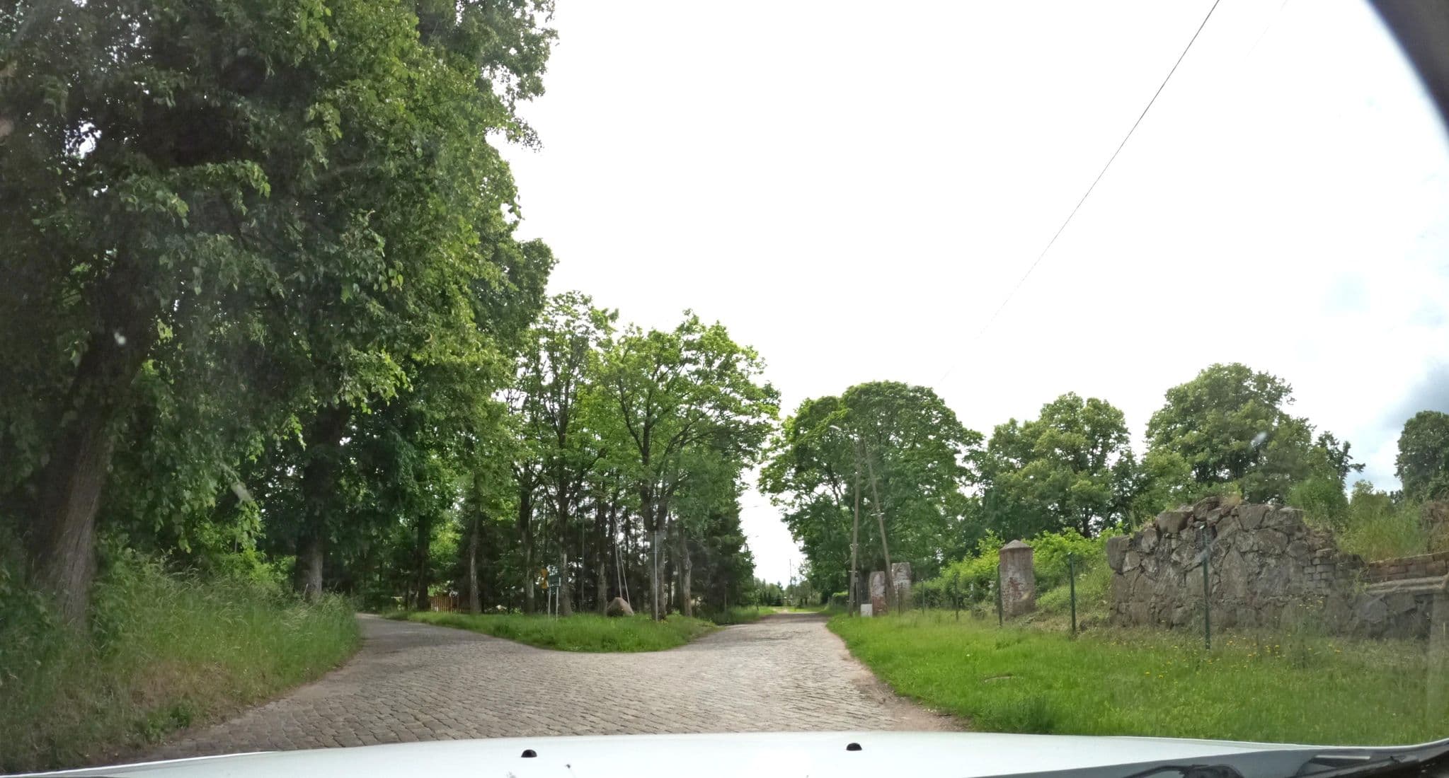 Street view near Gandelinka, Grzybowo