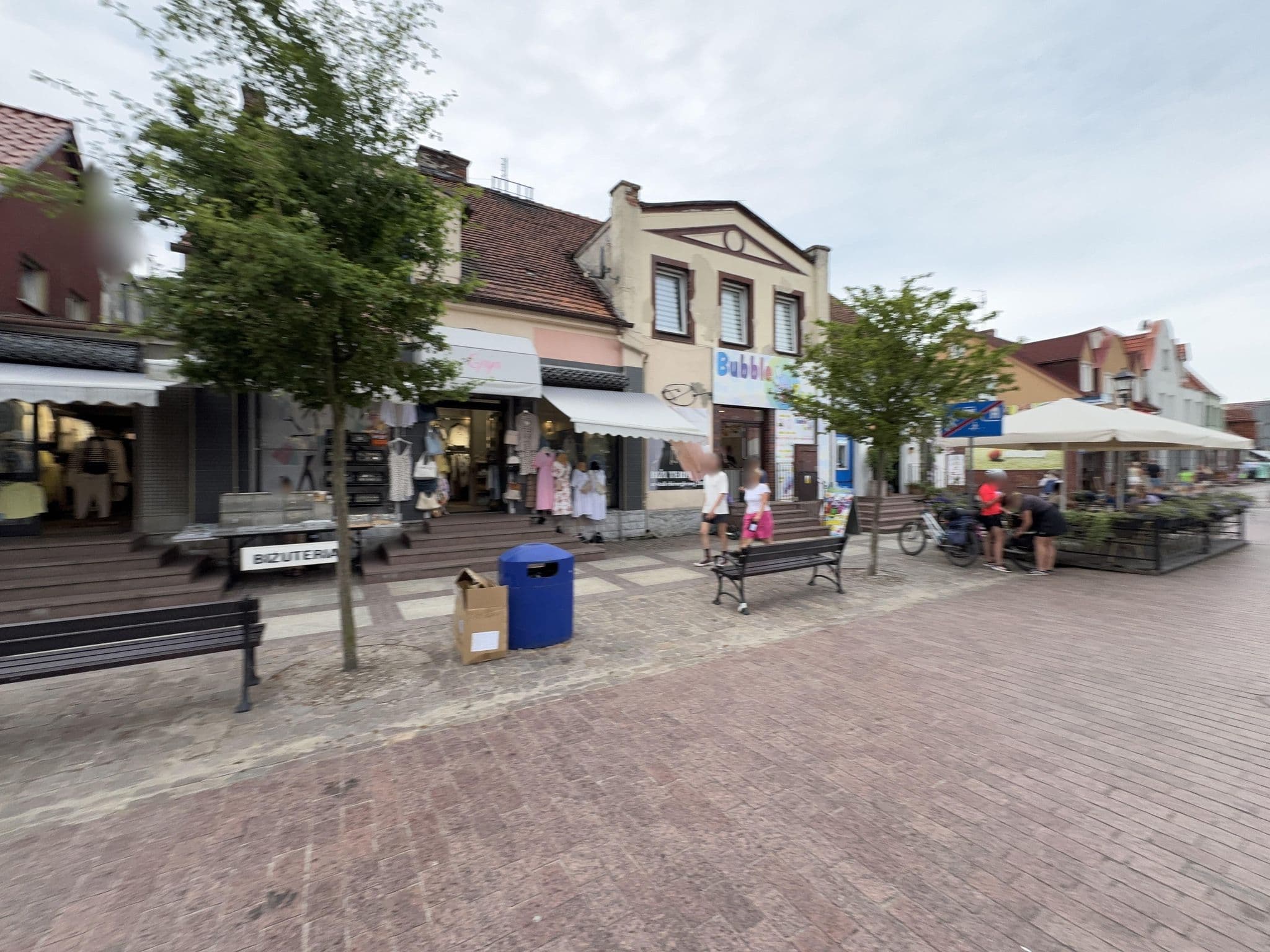 Street view near Apartment Domki, Łeba