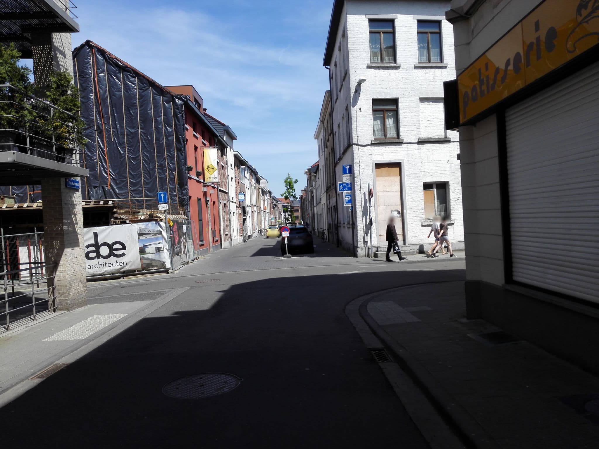 Street view near Hotel Ladeuze, Leuven — © polyglot (CC BY-SA · Mapillary)
