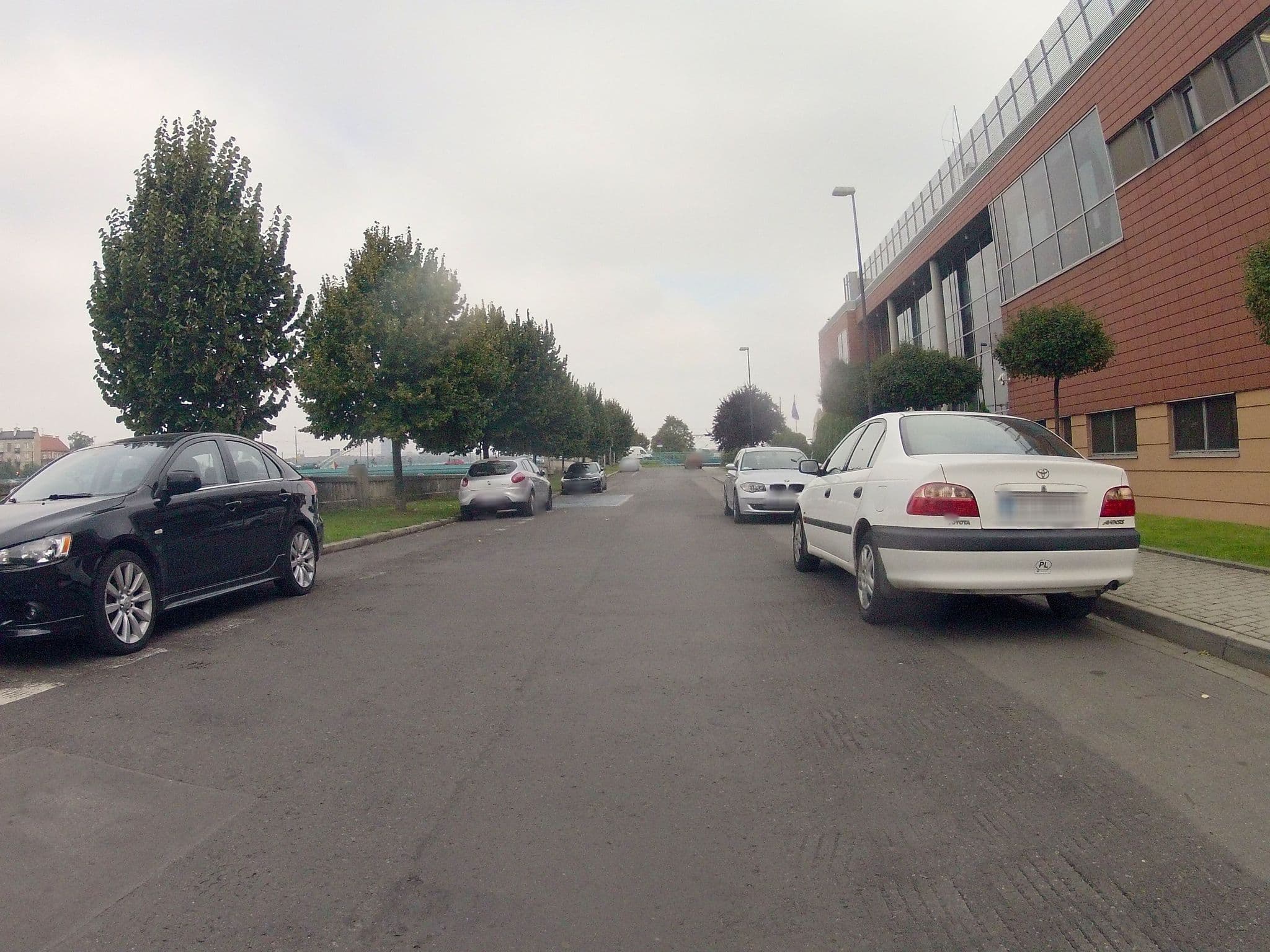 Street view near Qubus, Kraków