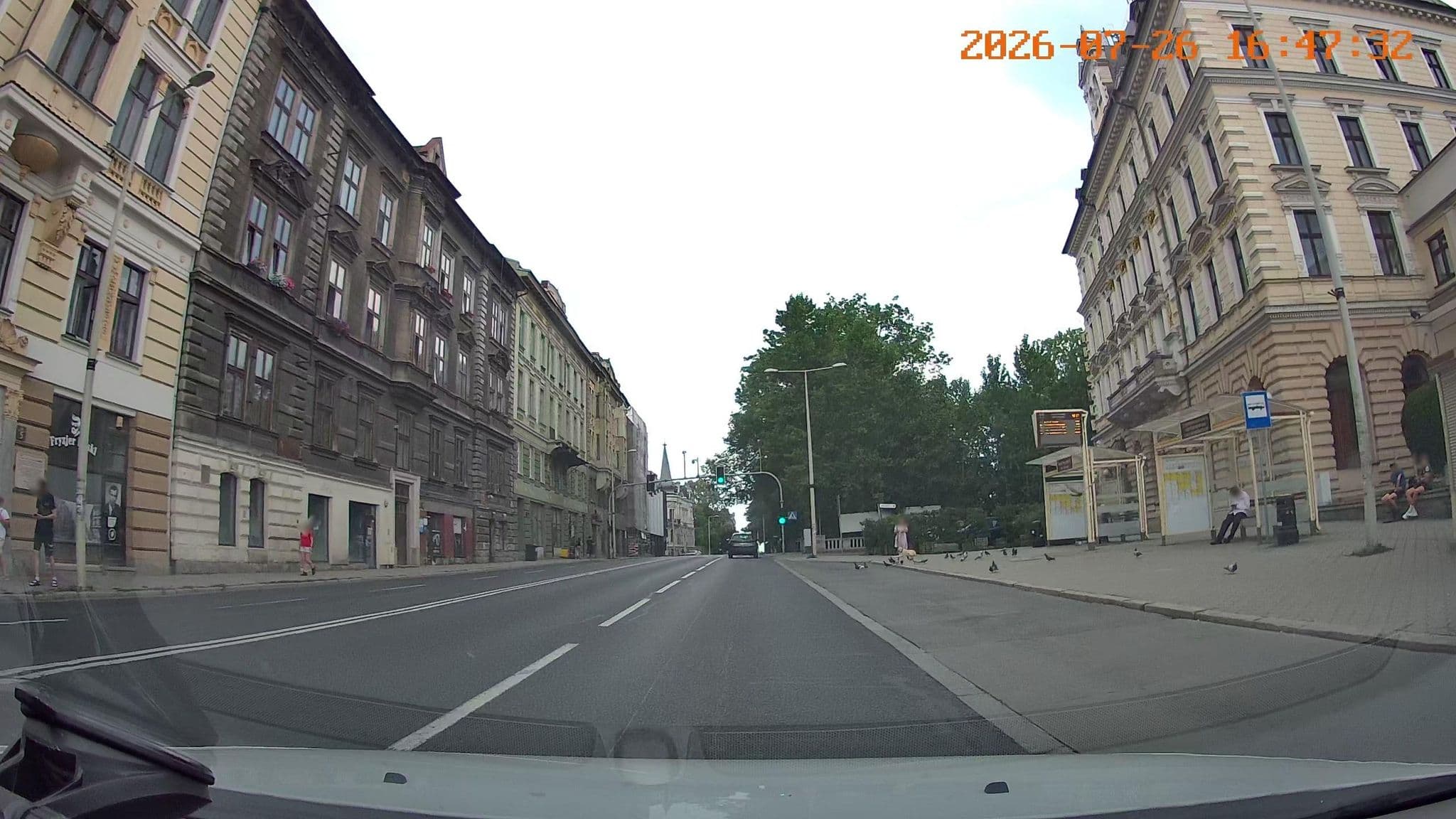 Street view near Hotel Prezydent, Bielsko-Biala — © jswk (CC BY-SA · Mapillary)