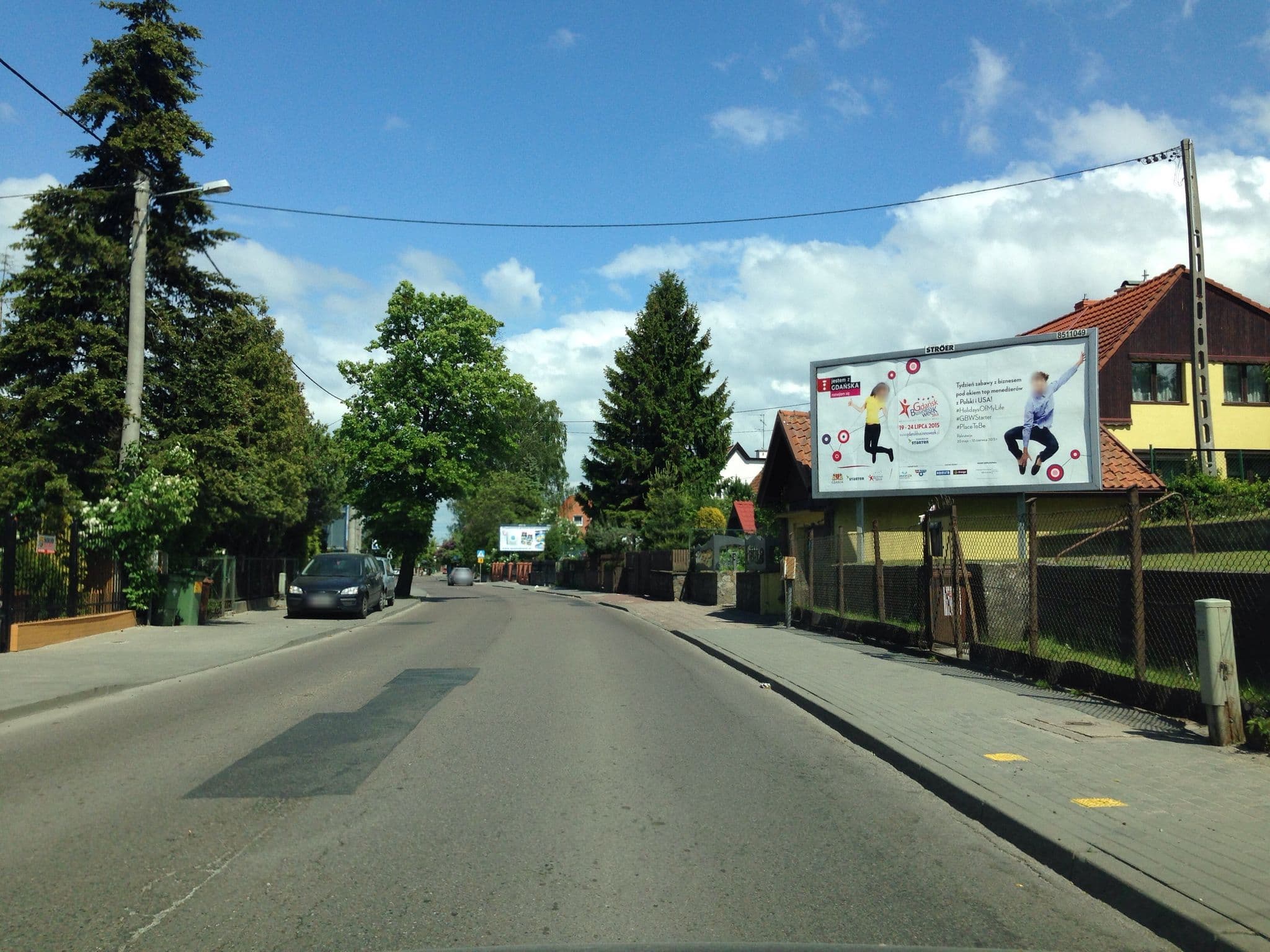 Street view near Villa Pallas, Suchanino — © fundacja_geolife (CC BY-SA · Mapillary)