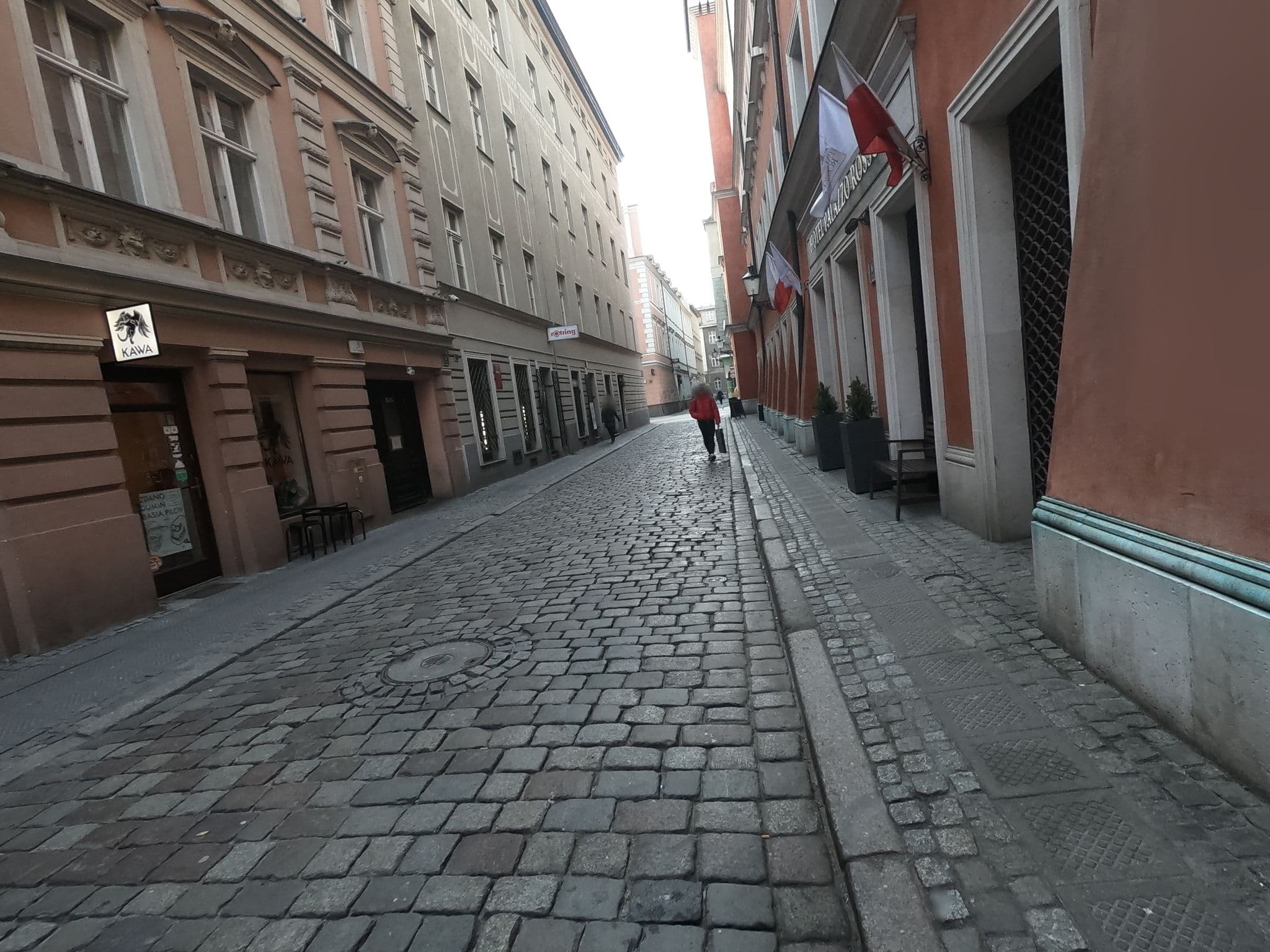 Street view near Rosemary's Hostel, Poznań — © chuck (CC BY-SA · Mapillary)