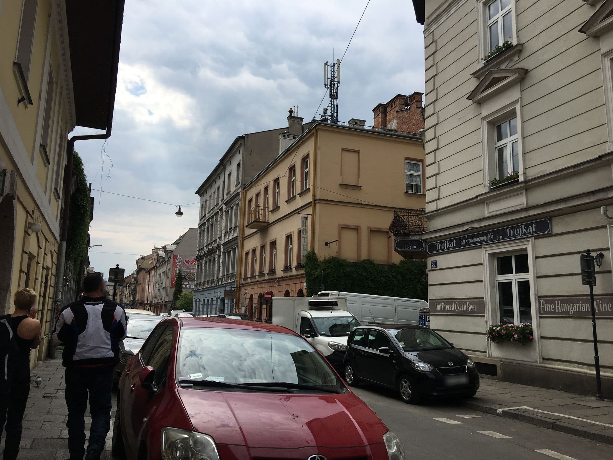 Street view near Shalom Kazimierz, Kraków