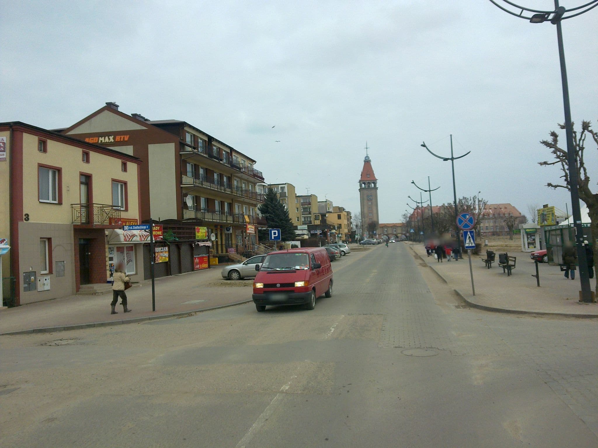 Street view near Jantar, Władysławowo