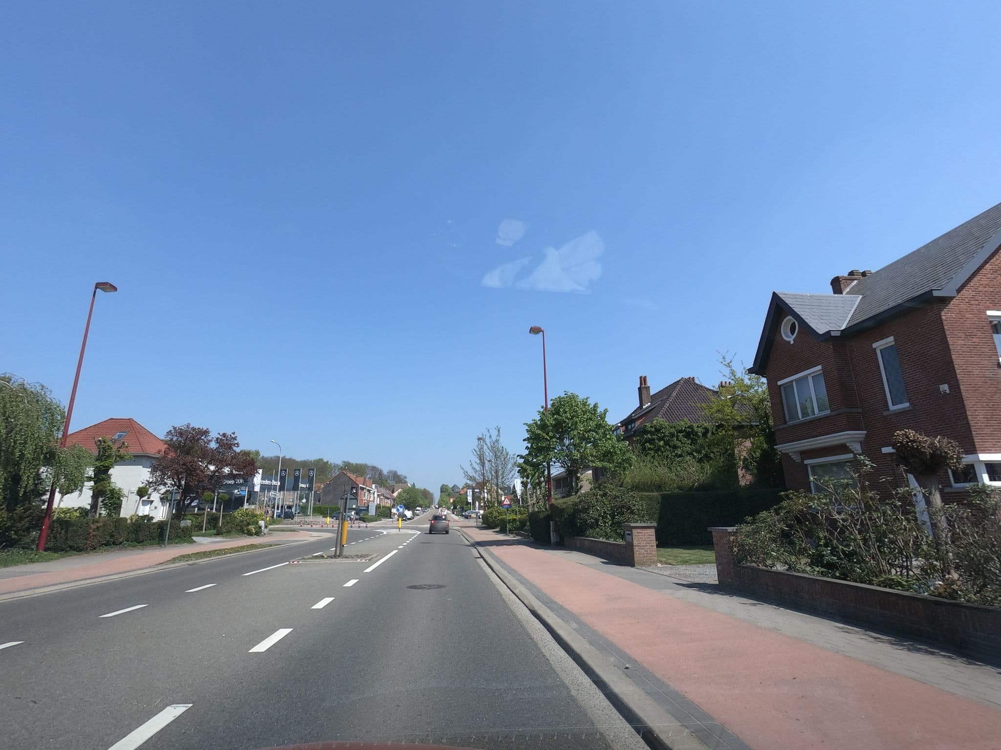 Street view near Hotel de Modern, Webbekom — © filipc (CC BY-SA · Mapillary)