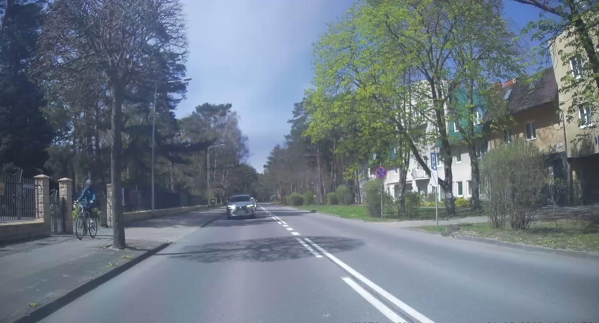 Street view near Pensjonat Mira, Jastarnia — © edc22 (CC BY-SA · Mapillary)