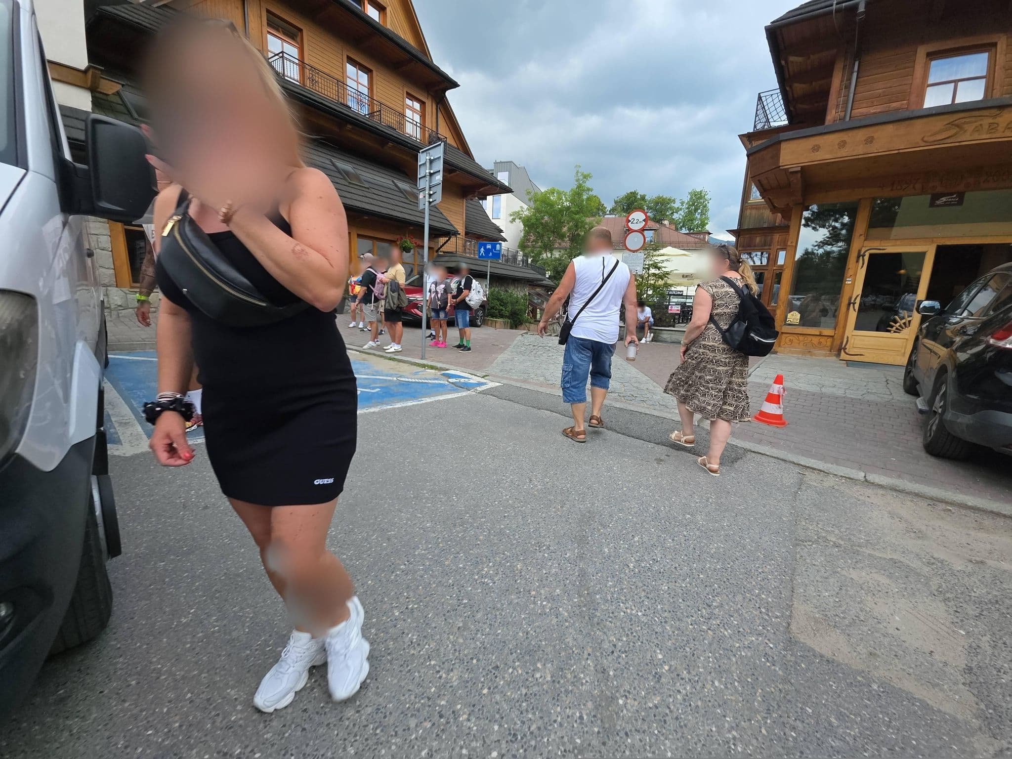 Street view near Hotel Sabała, Zakopane