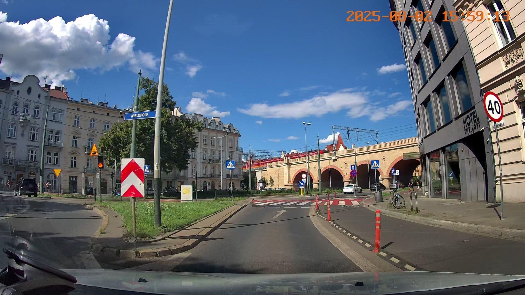 Street view near The Loft, Kraków