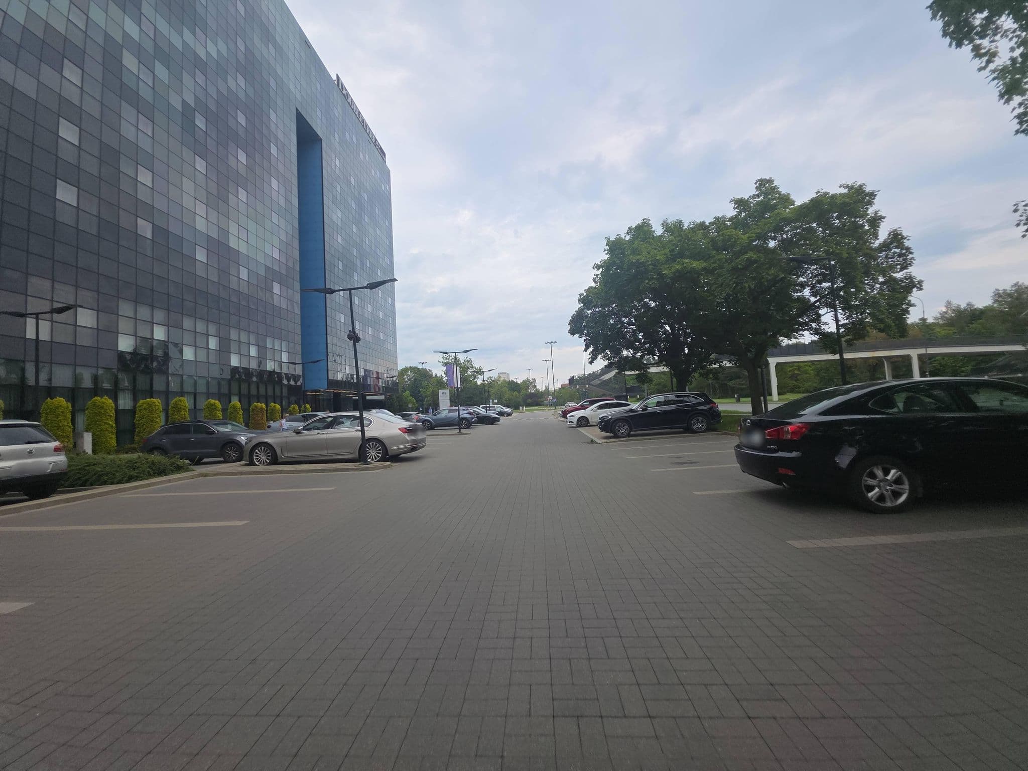 Street view near DoubleTree by Hilton Lodz, Łódź — © Rowerowa_Lodz (CC BY-SA · Mapillary)