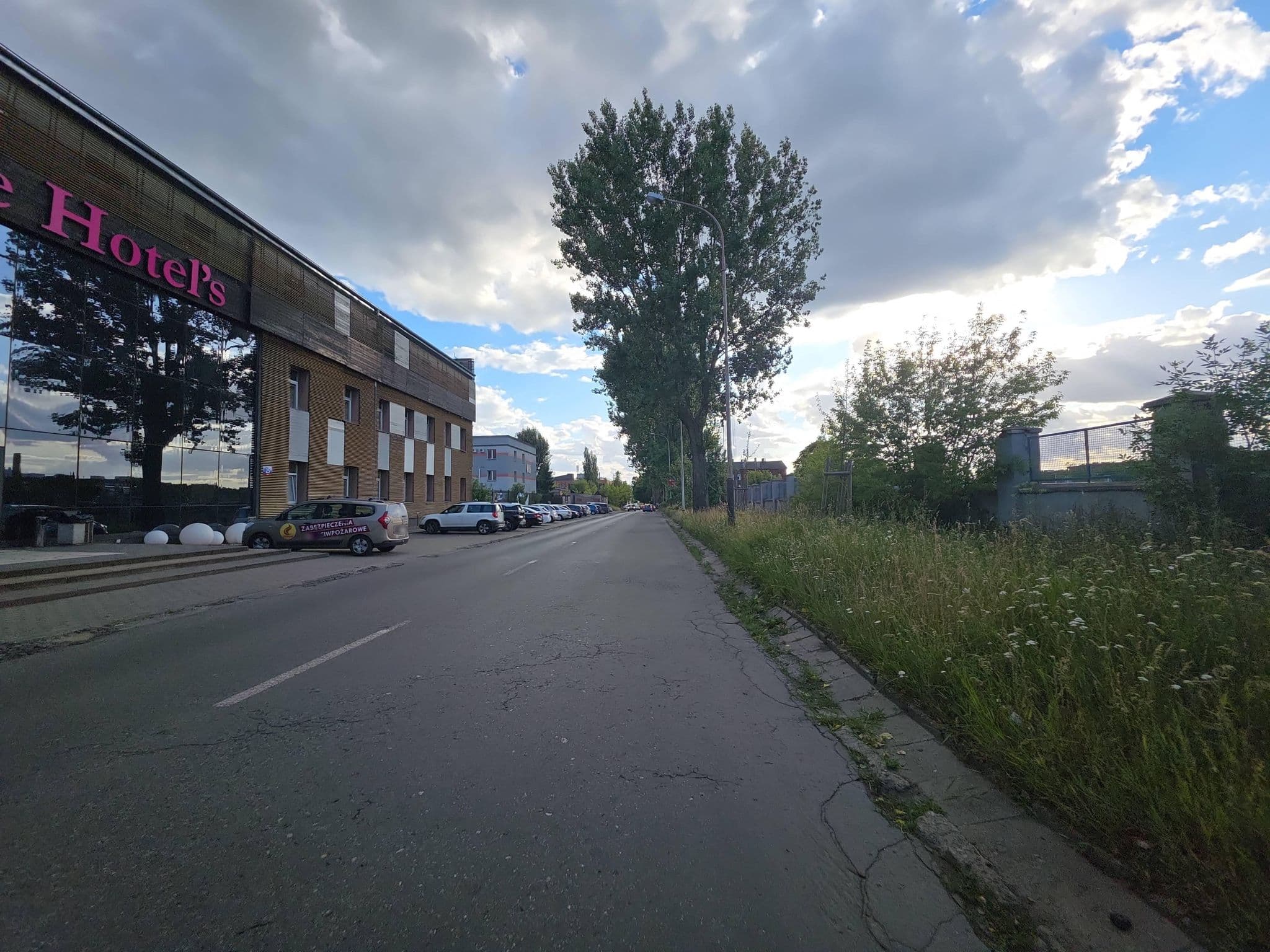 Street view near Hotel Boutique, Łódź