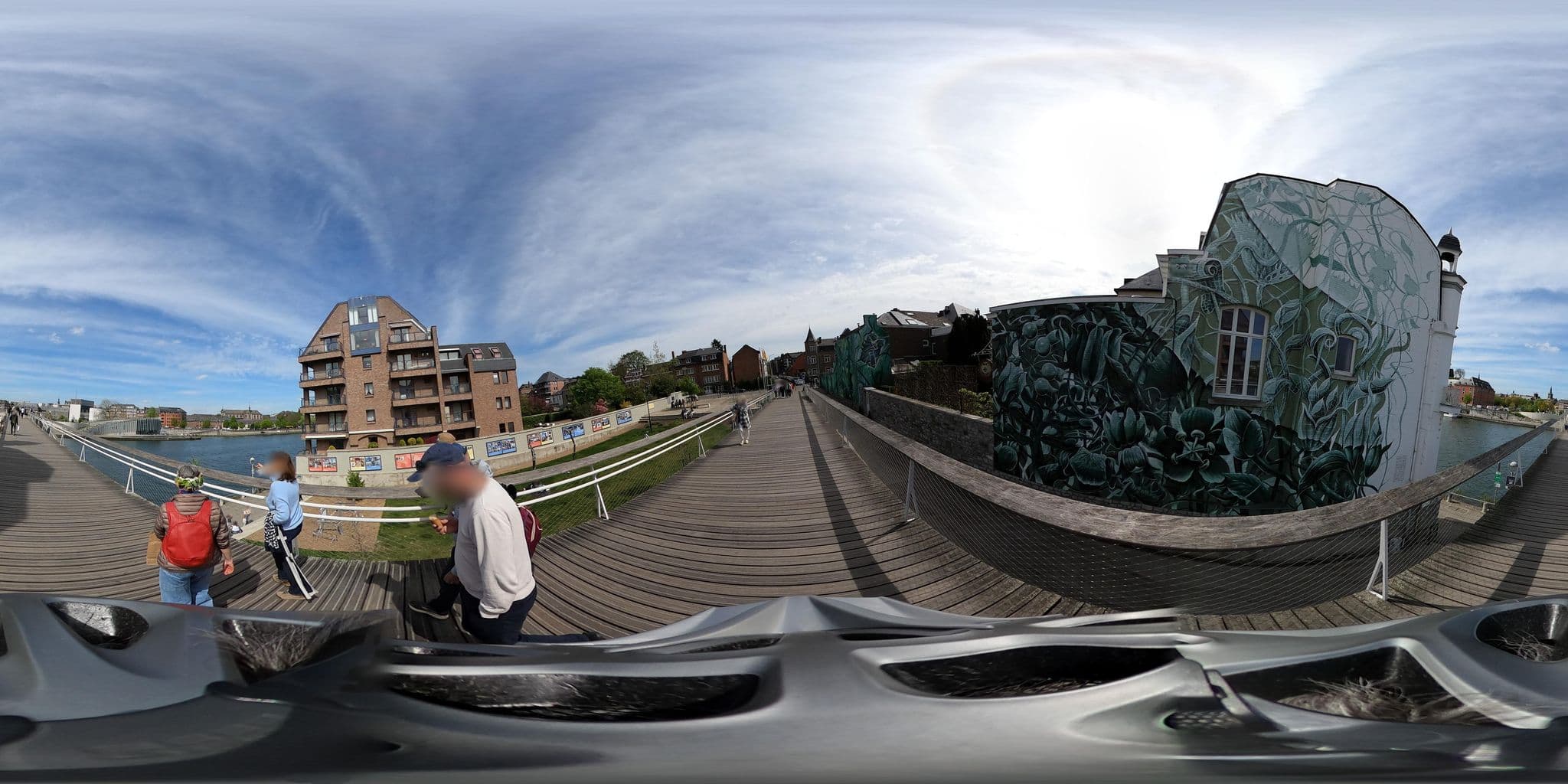 Street view near Villa Balat, Jambes — © Eebie (CC BY-SA · Mapillary)