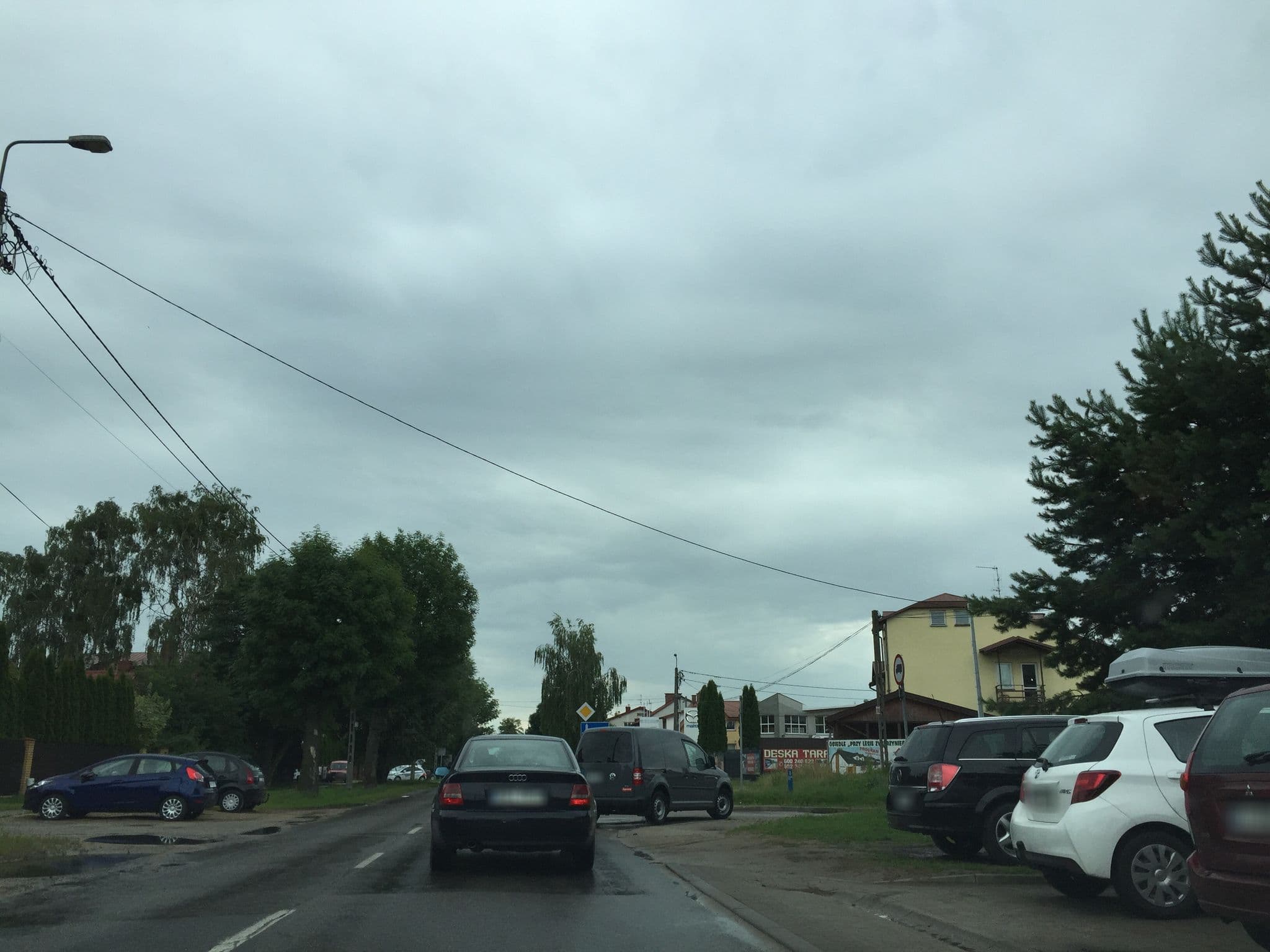 Street view near Willa Marcella, Białystok — © richlv (CC BY-SA · Mapillary)