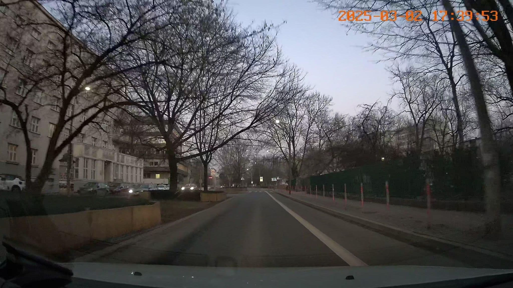 Street view near Dom Studencki Nawojka, Kraków