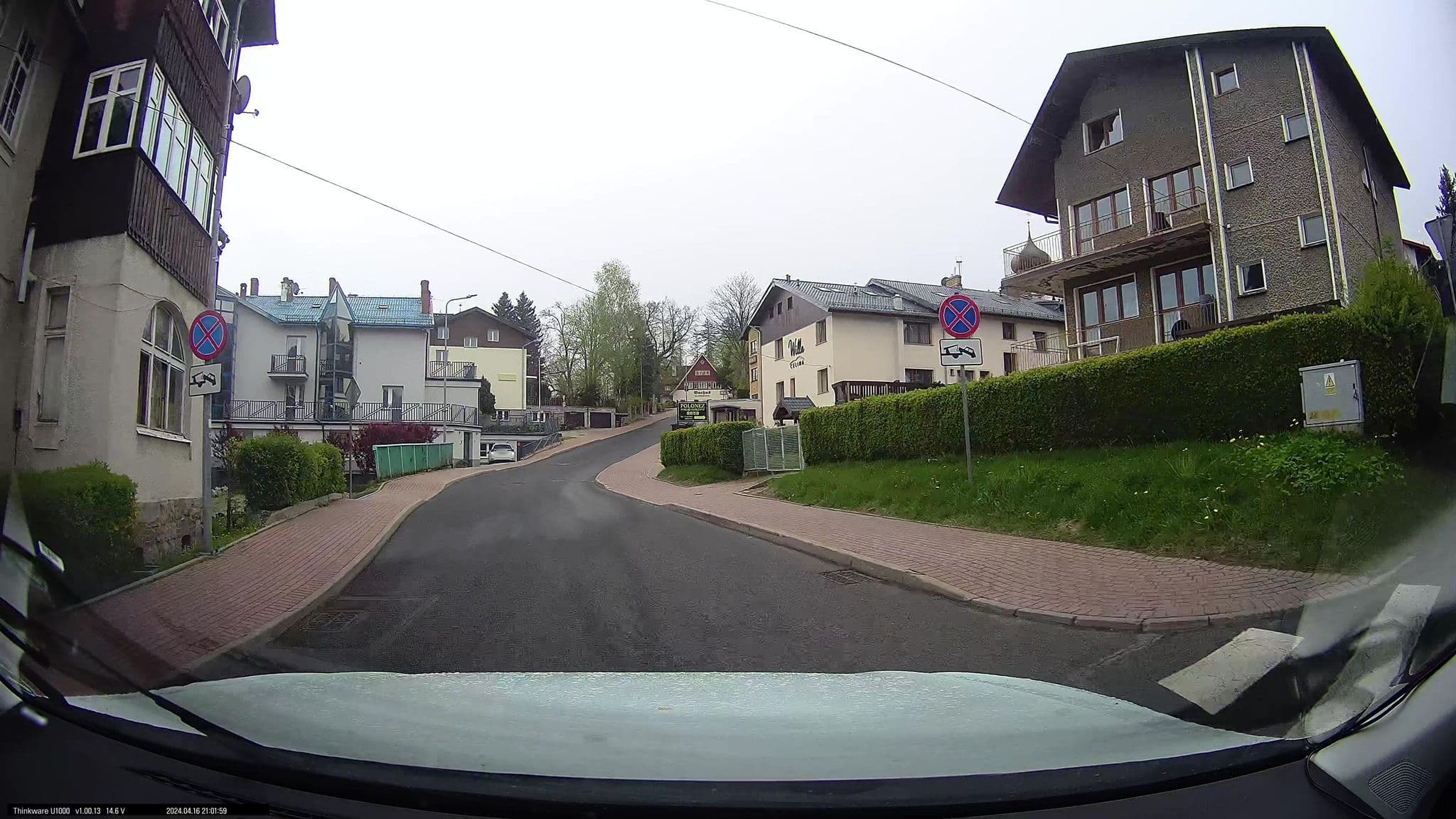 Street view near Willa Jantar, Karpacz