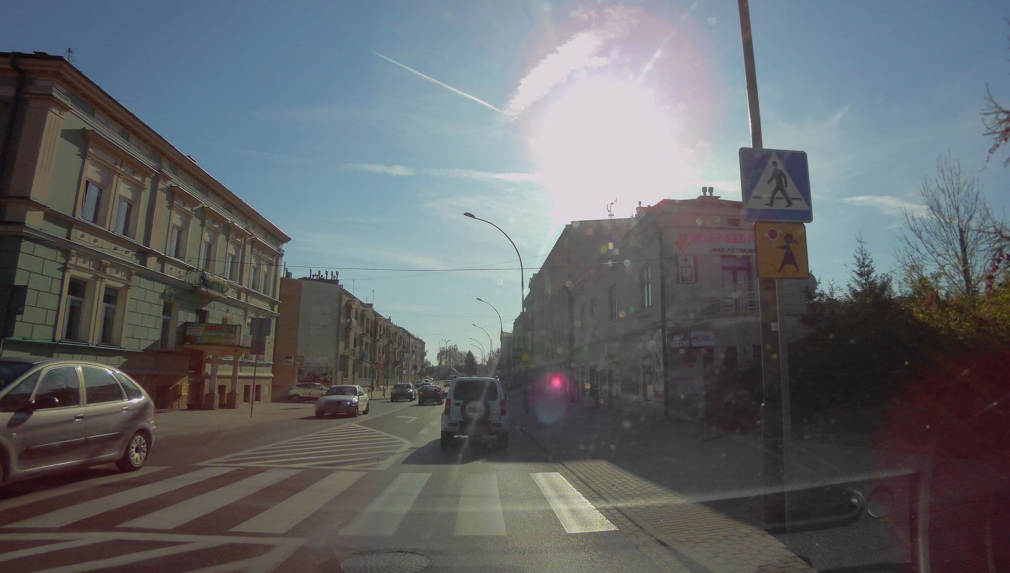 Street view near Hotel Jagielloński, Sanok — © sashabrava (CC BY-SA · Mapillary)