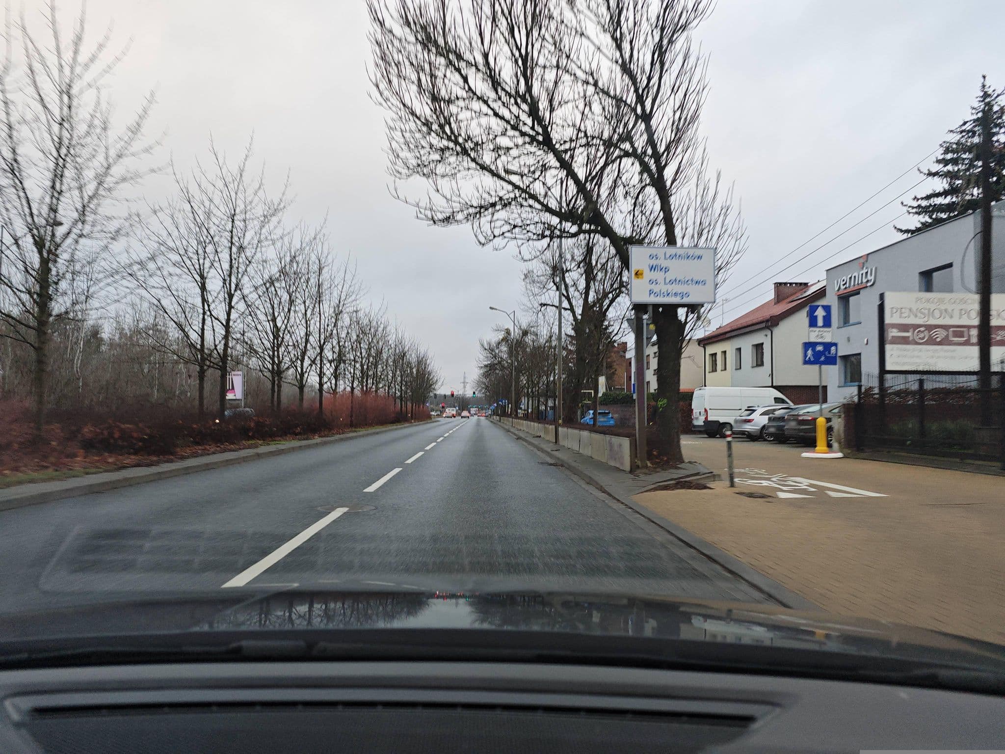 Street view near Pensjon Polska, Poznań — © jacekb (CC BY-SA · Mapillary)
