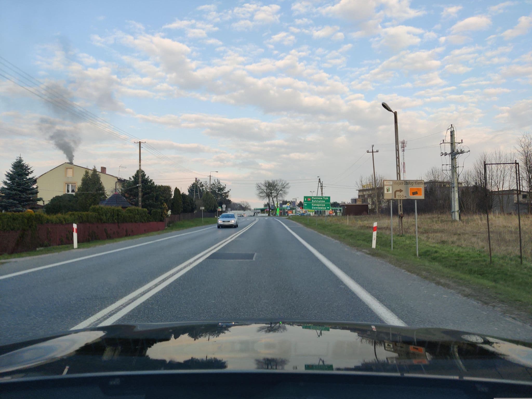 Street view near Zajazd Podjadek, Osjaków — © kietlak (CC BY-SA · Mapillary)