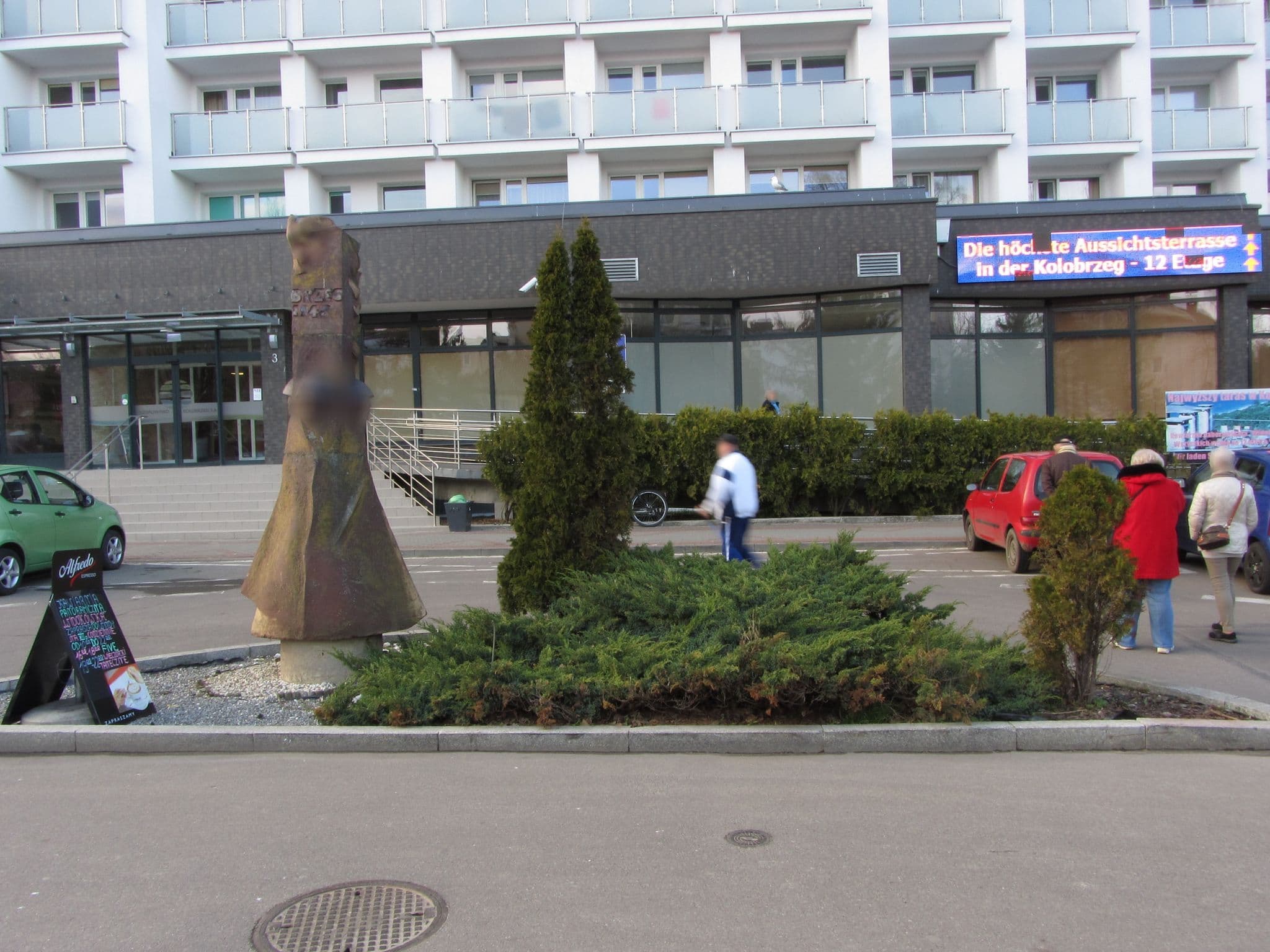 Street view near Perła Bałtyku, Kołobrzeg