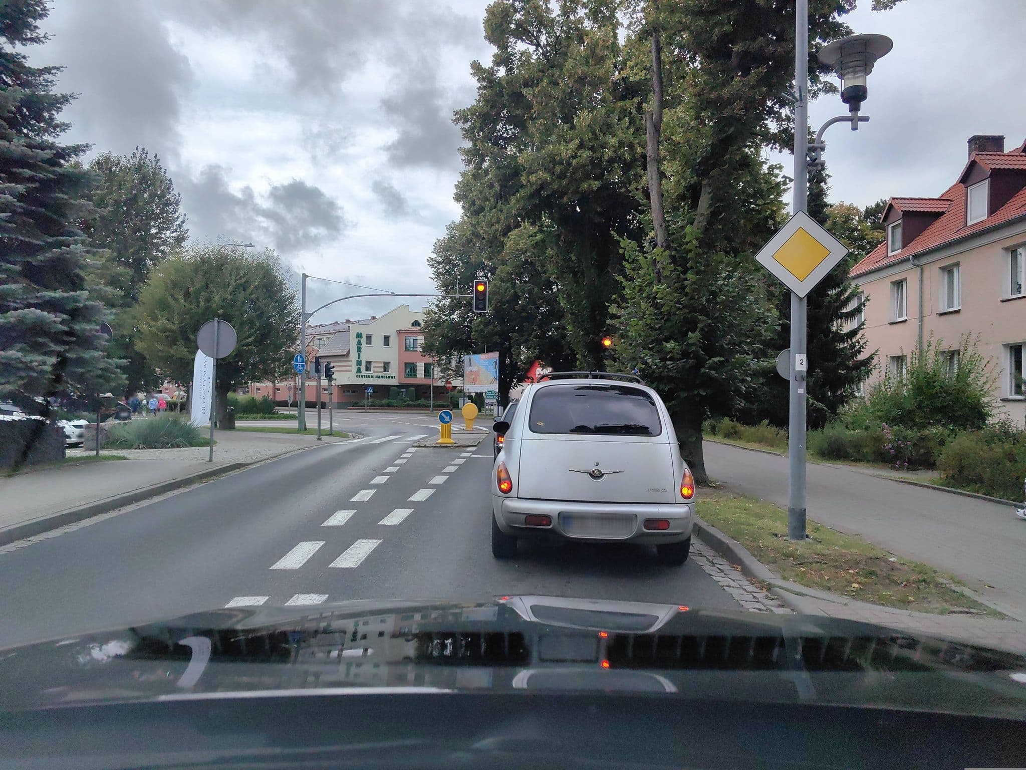 Street view near Hotel Lubicz, Ustka — © kietlak (CC BY-SA · Mapillary)
