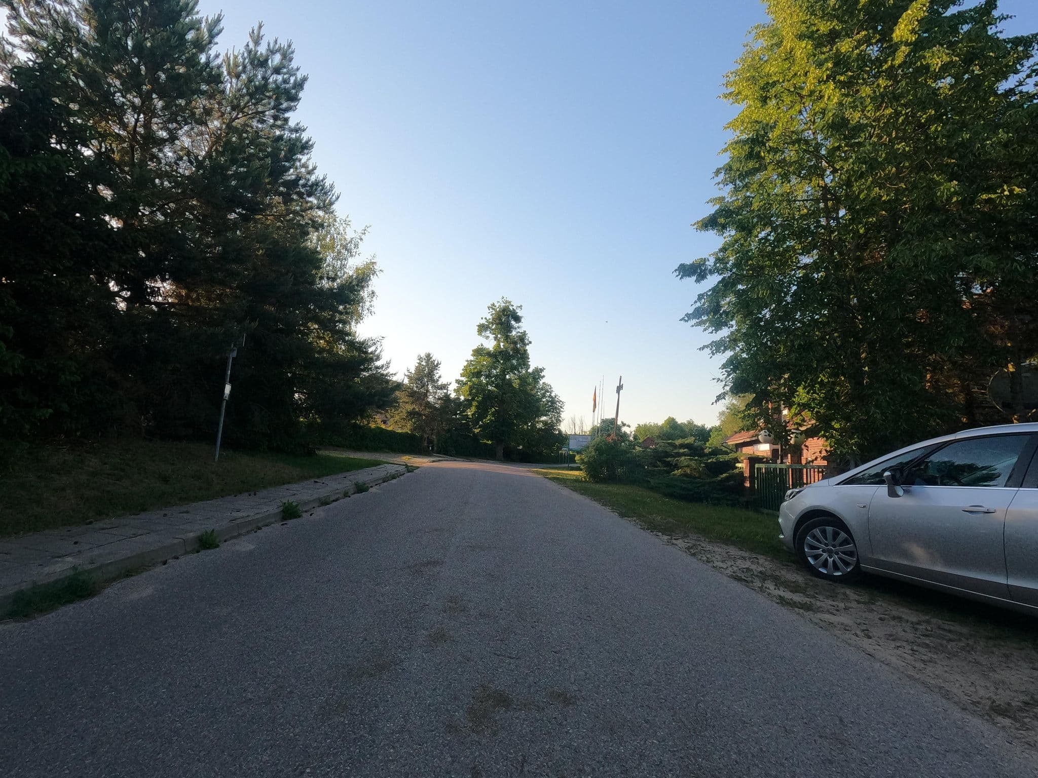 Street view near Pensjonat Teresa, Orzysz — © masterofnoroad (CC BY-SA · Mapillary)