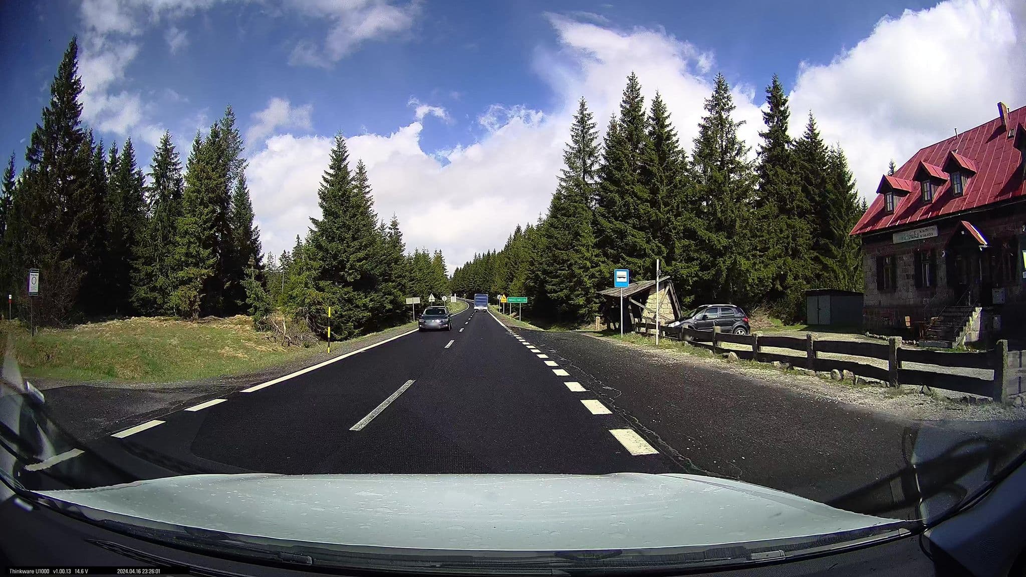 Street view near Gościniec Leśniczówka, Szklarska Poręba